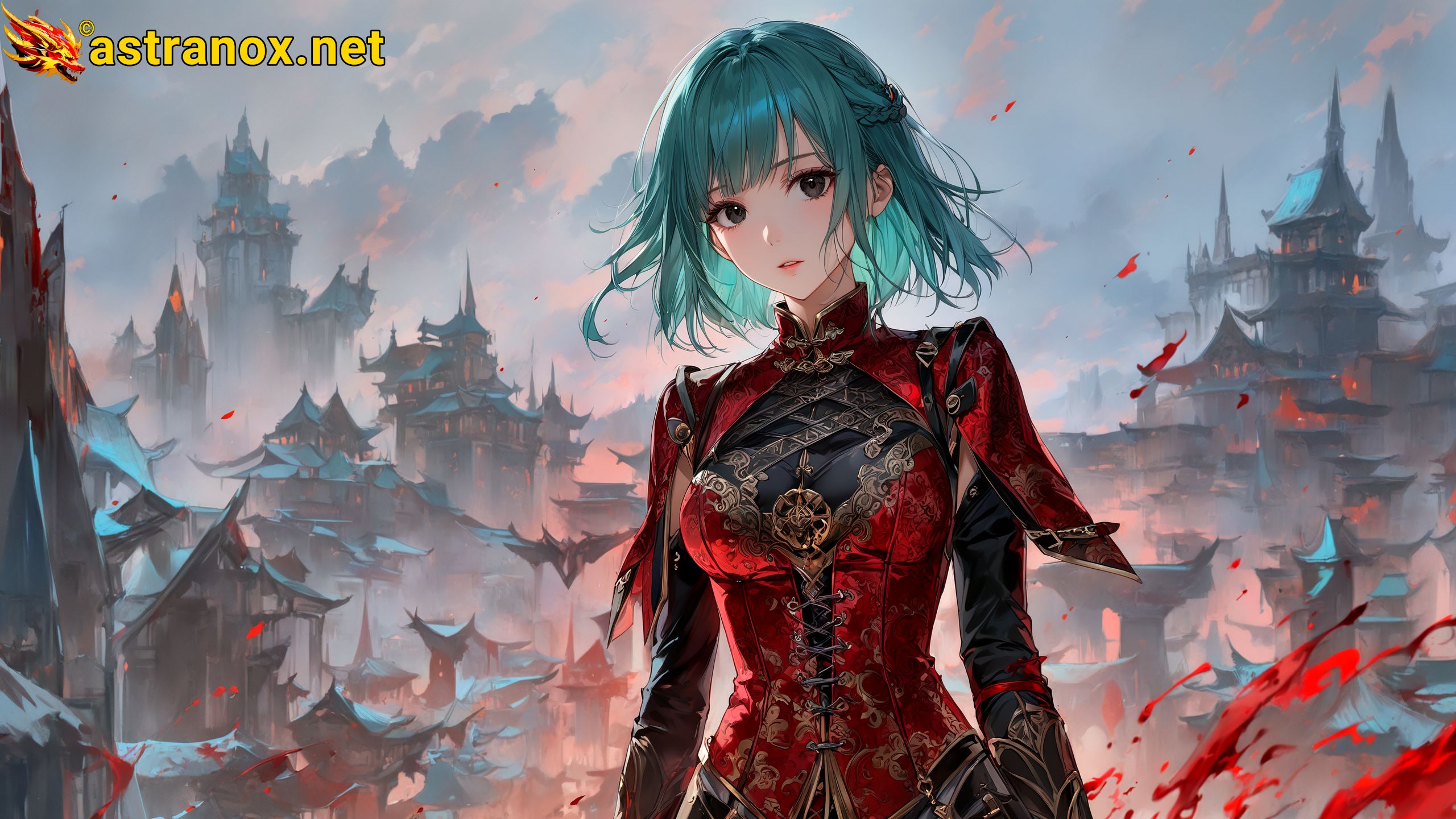 Amazing Young Female at - Download Free 4K Wallpaper Fantasy wallpaper with Eyes and Hair.