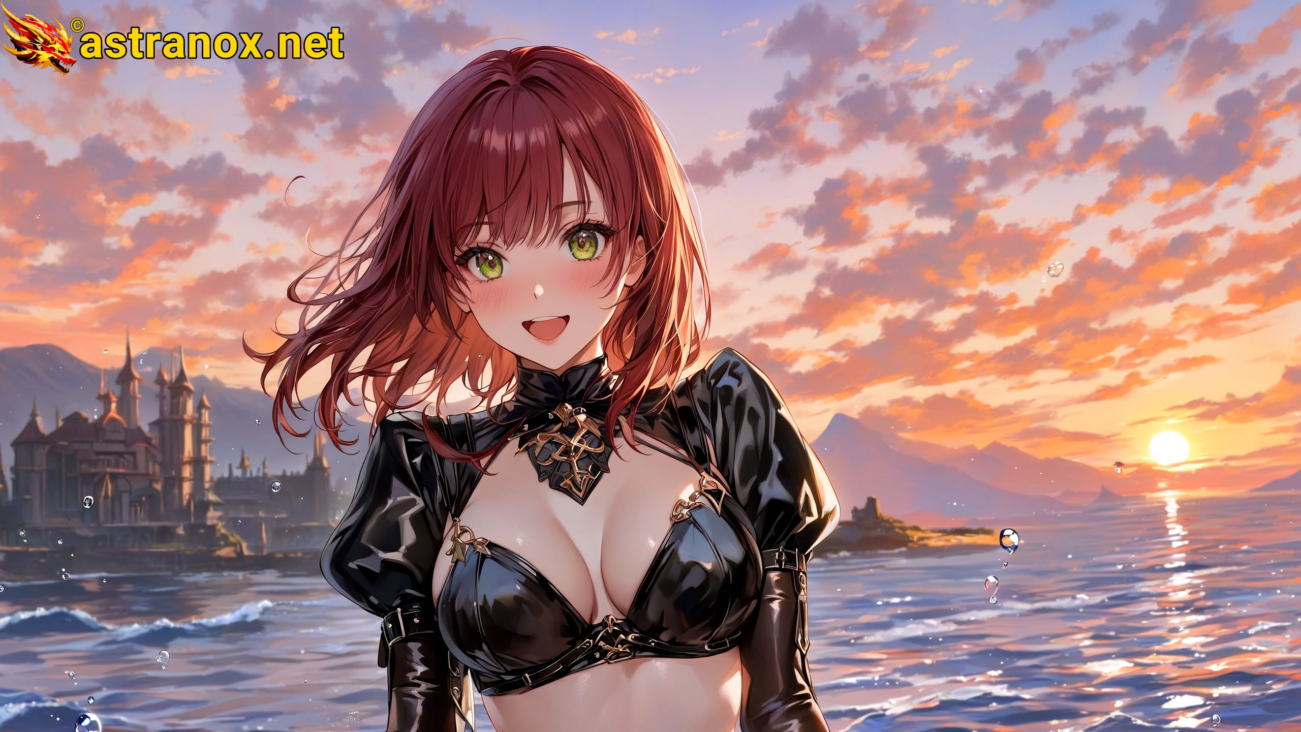 Amazing Young Female at - Download Free 4K Wallpaper Fantasy wallpaper with Eyes and Hair.
