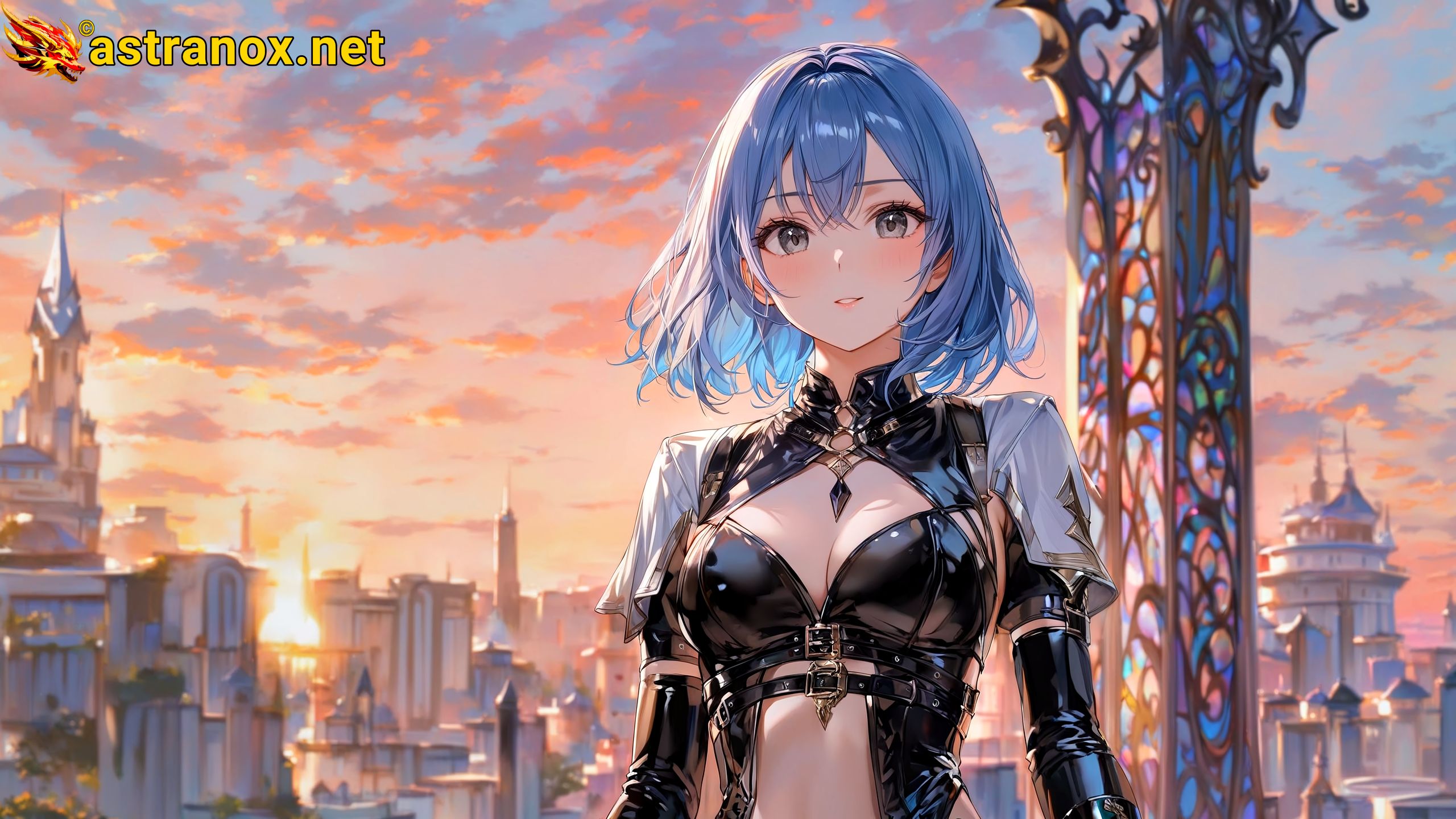 Amazing Young Female at - Download Free 4K Wallpaper Fantasy wallpaper with Eyes and Hair.