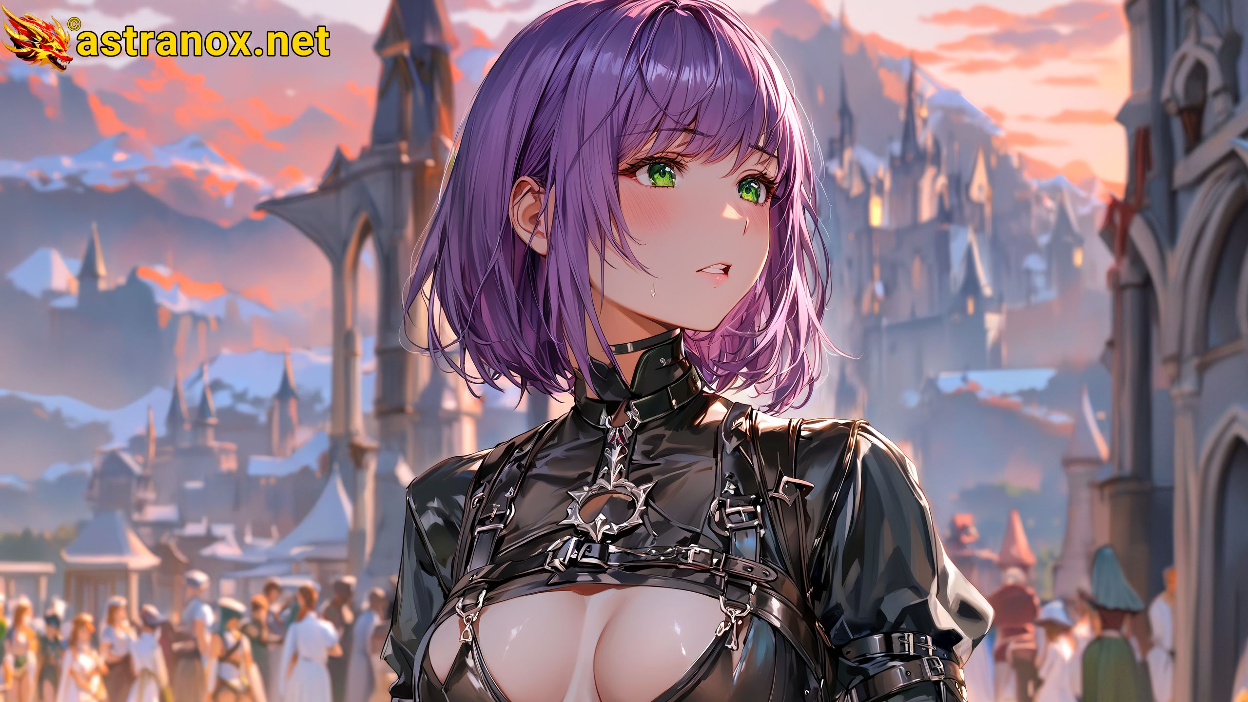 Amazing Young Female at - Download Free 4K Wallpaper Fantasy wallpaper with Eyes and Hair.