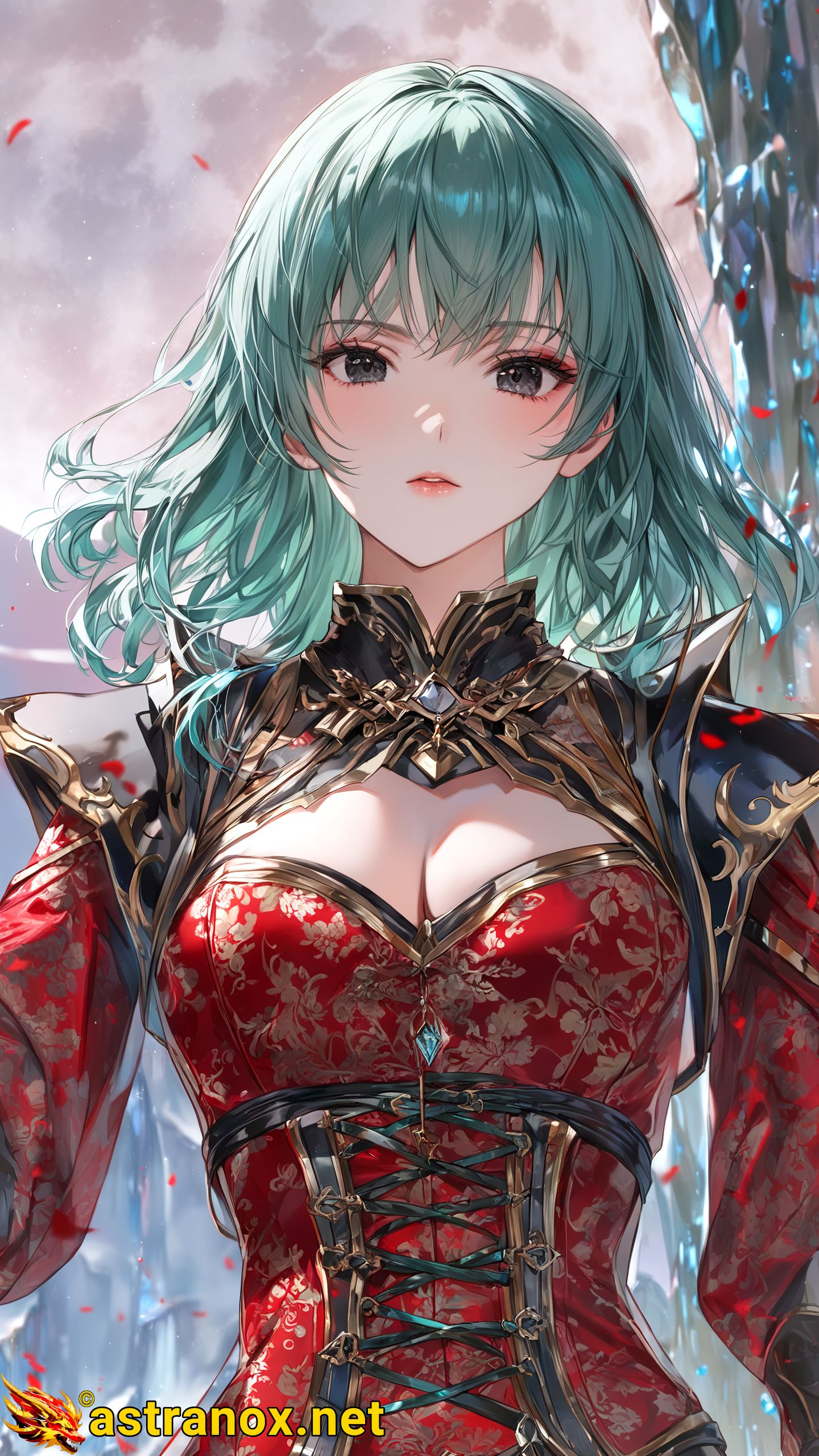 Amazing Young Female at - Download Free 4K Wallpaper Fantasy wallpaper with Eyes and Hair.