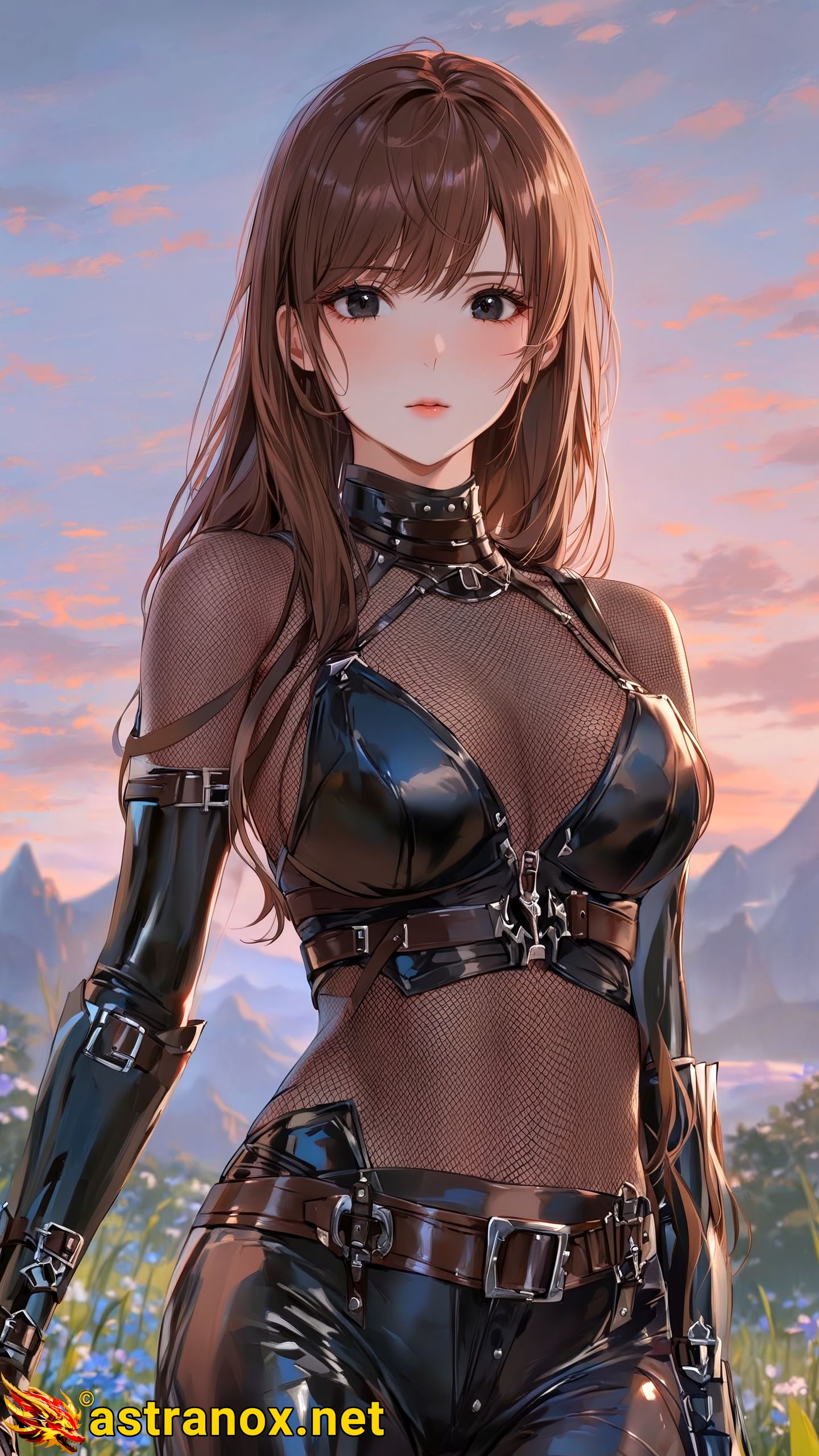 Amazing Young Female at - Download Free 4K Wallpaper Fantasy wallpaper with Eyes and Hair.