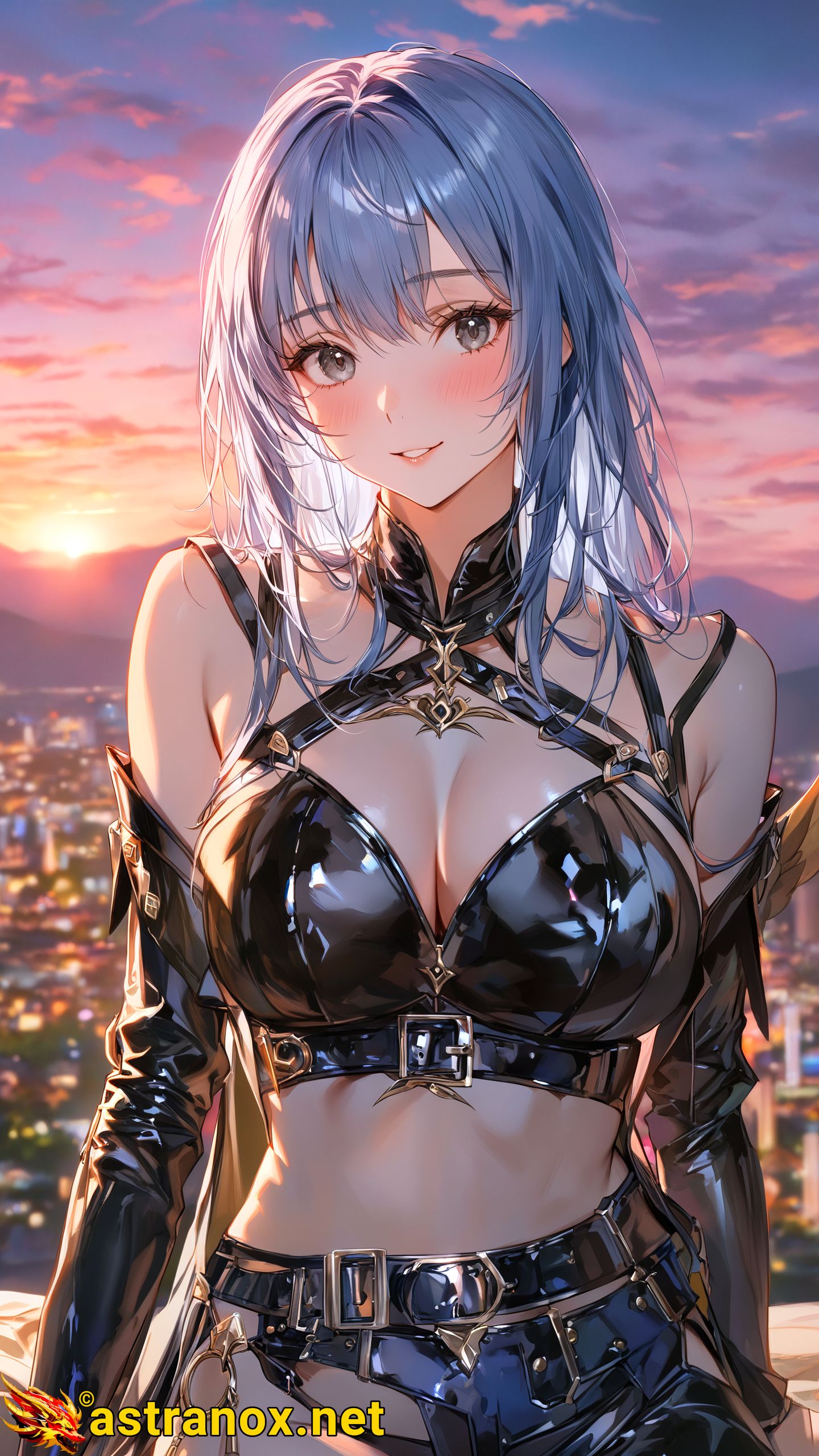 Amazing Young Female at - Download Free 4K Wallpaper Fantasy wallpaper with Eyes and Hair.