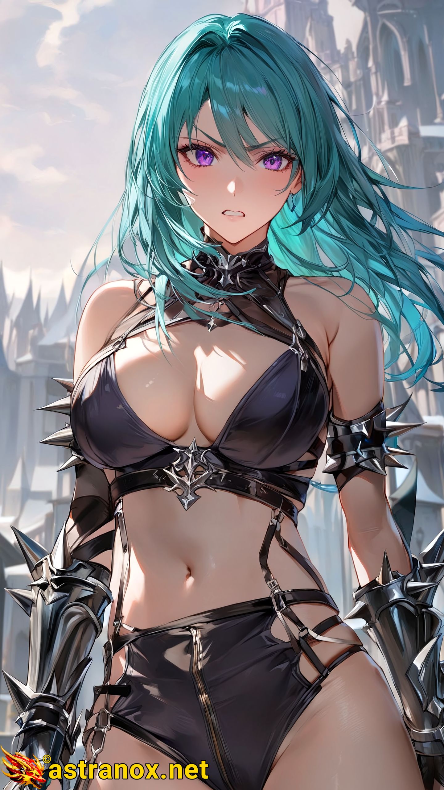 Amazing Young Female at - Download Free 4K Wallpaper Fantasy wallpaper with Eyes and Hair.