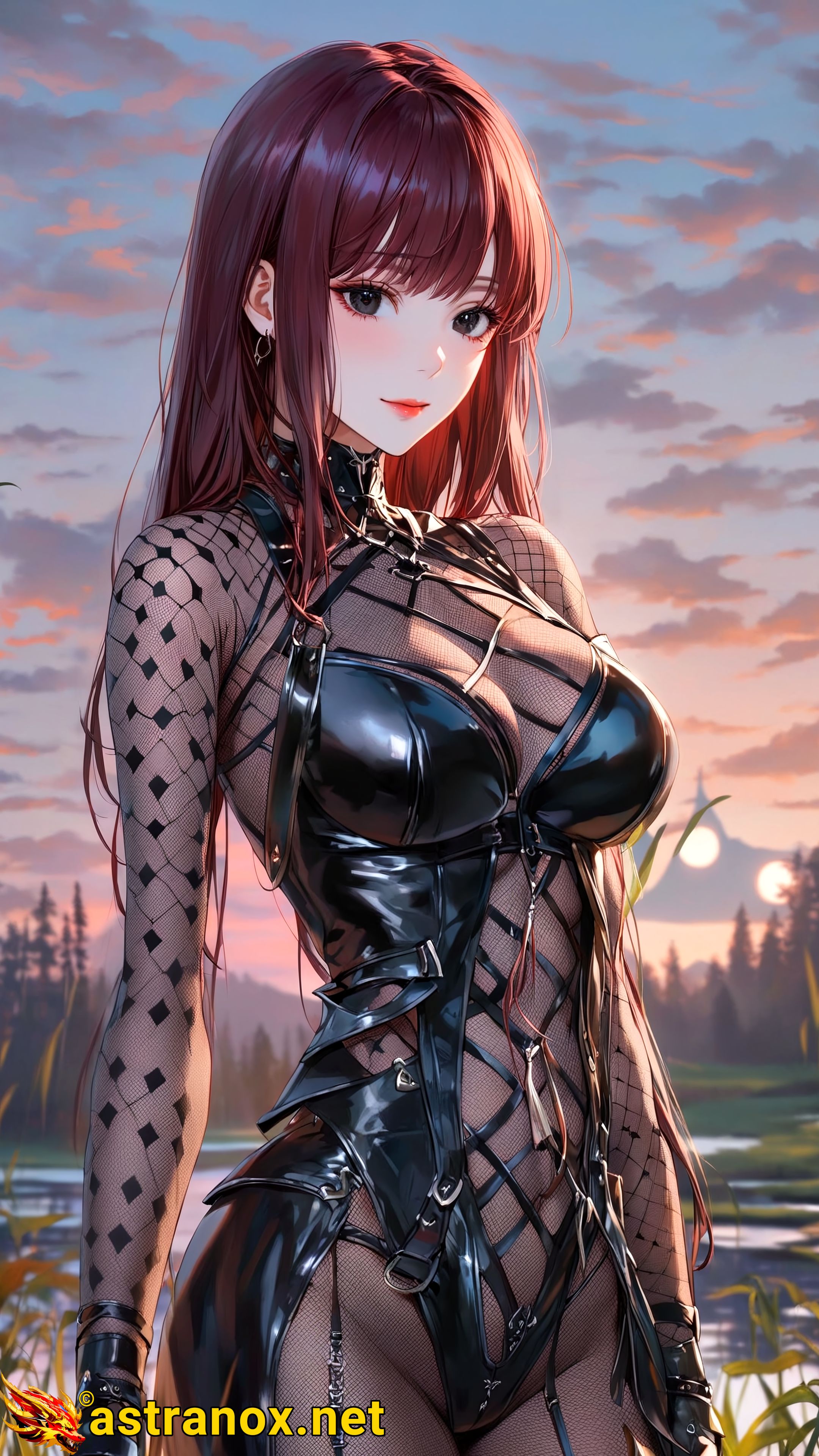 Amazing Young Female at - Download Free 4K Wallpaper Fantasy wallpaper with Eyes and Hair.