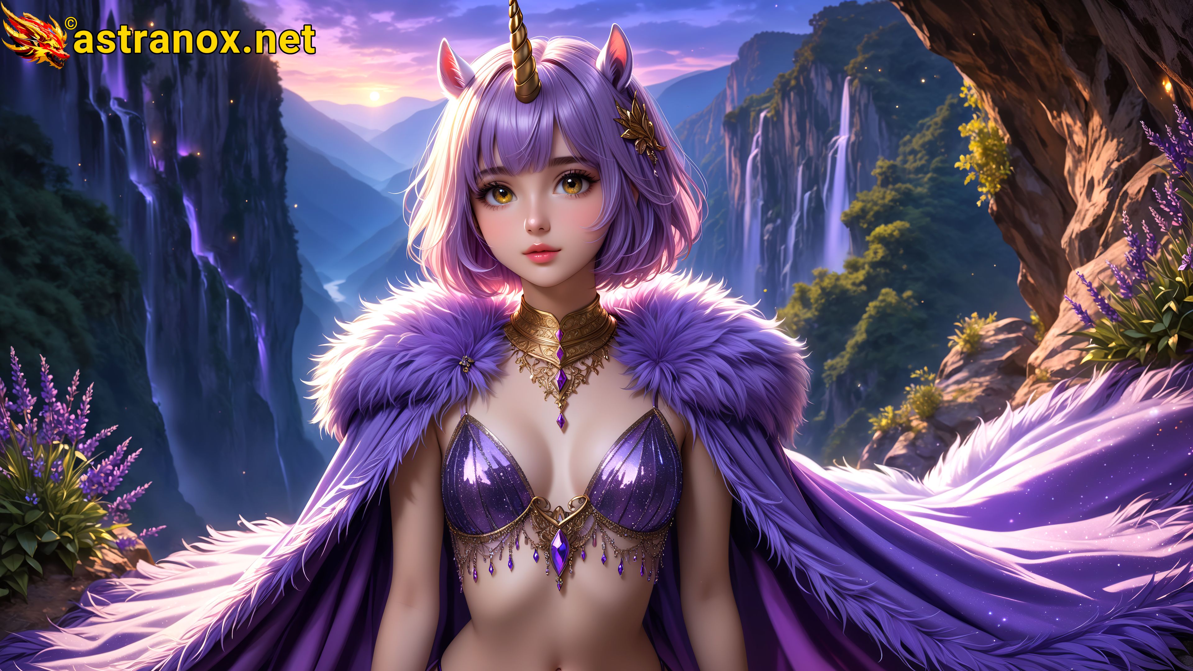 Amazing Young Female at - Download Free 4K Wallpaper Fantasy wallpaper with Eyes and Hair.