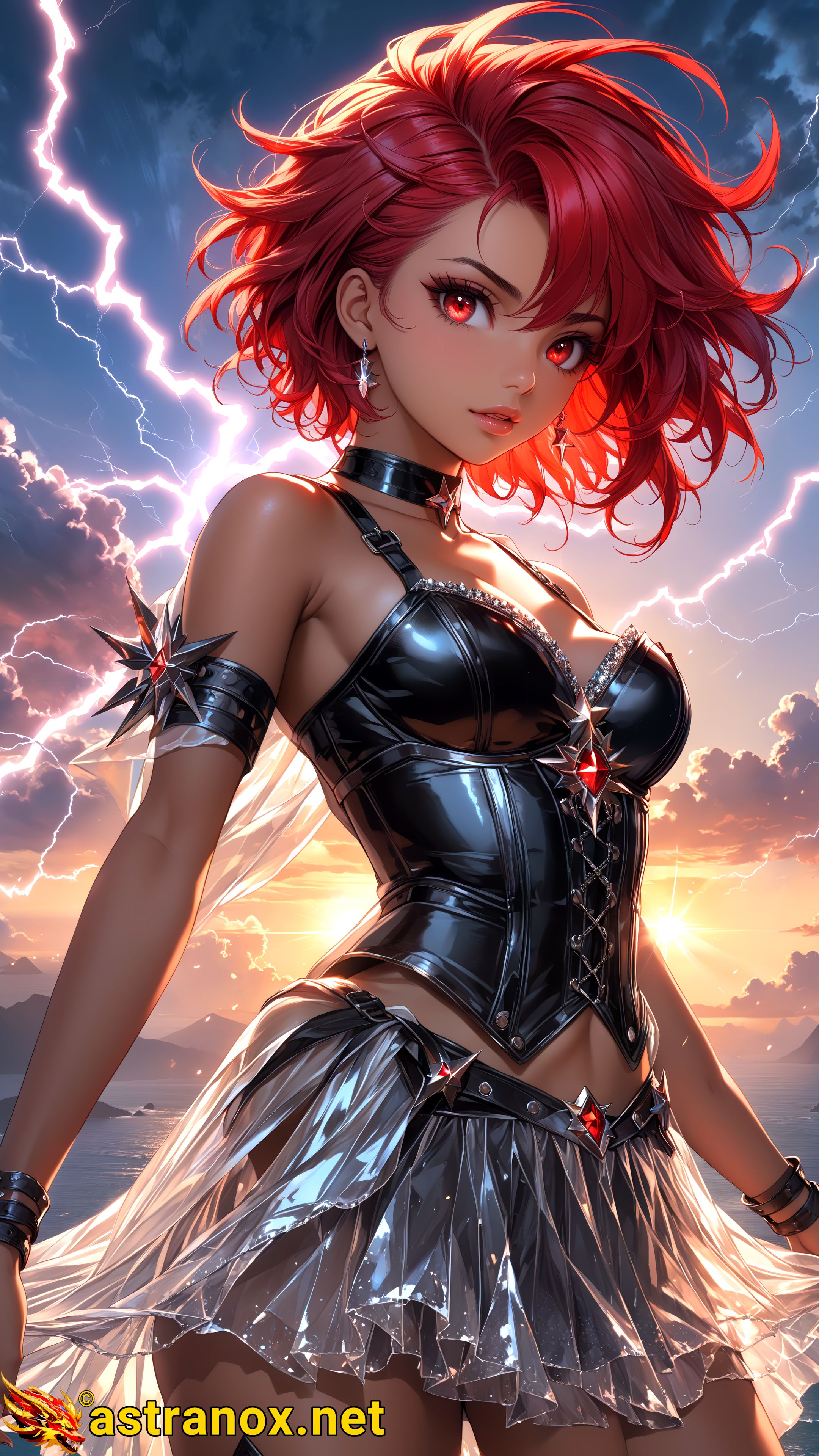 Amazing Young Female at - Download Free 4K Wallpaper Fantasy wallpaper with Eyes and Hair.