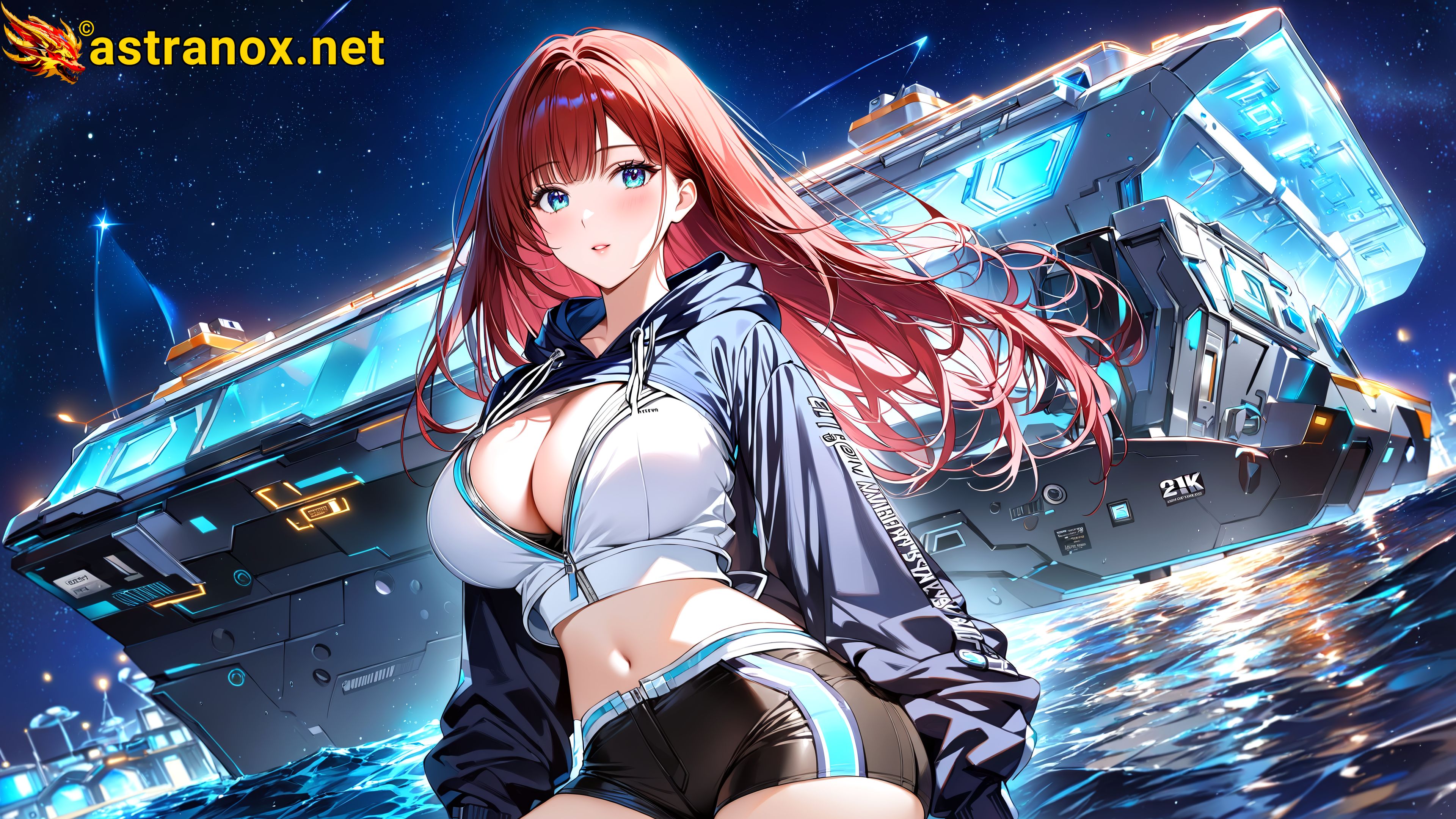 Amazing Young Female at - Download Free 4K Wallpaper Fantasy wallpaper with Eyes and Hair.