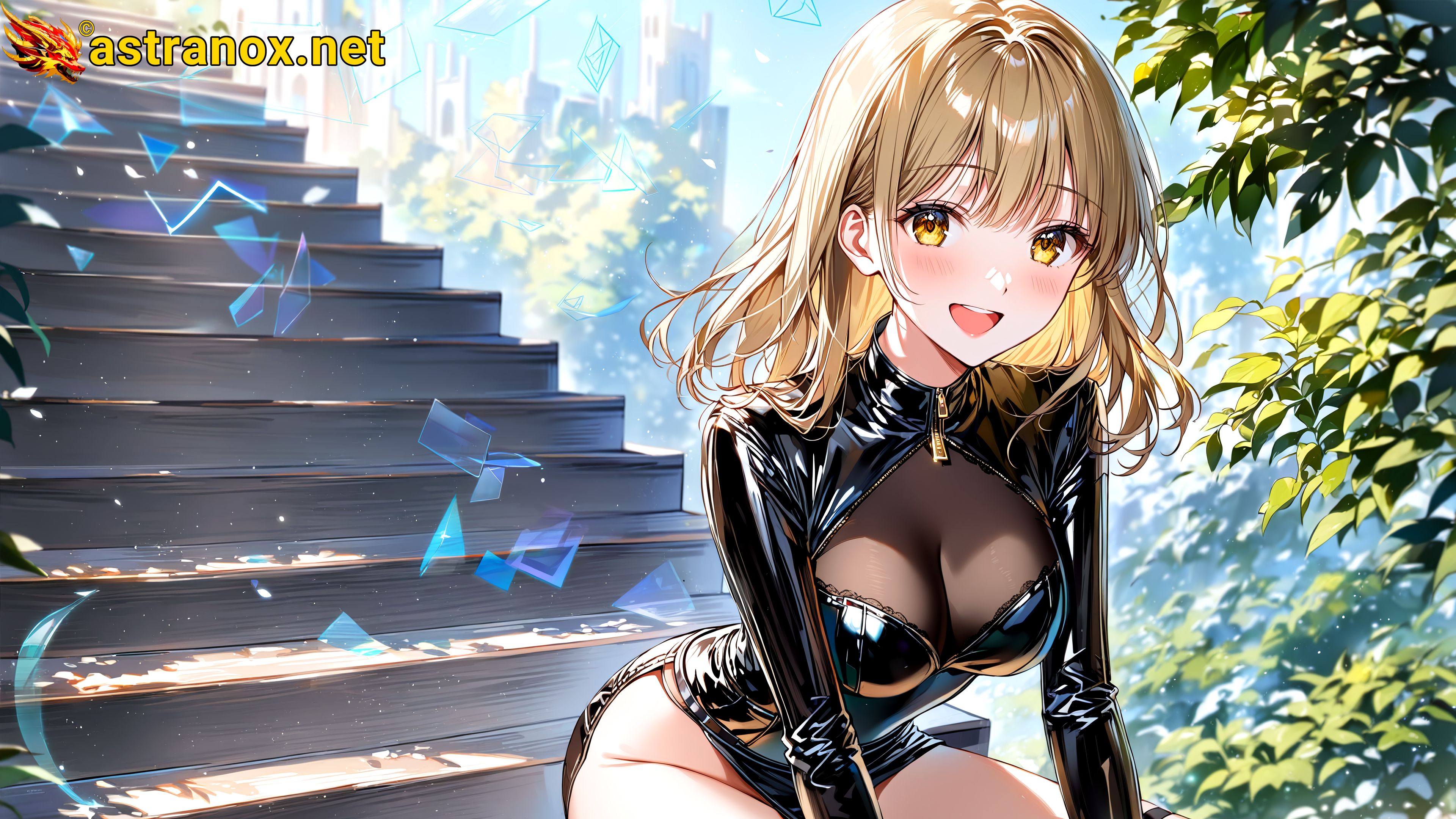 Amazing Young Female at - Download Free 4K Wallpaper Fantasy wallpaper with Eyes and Hair.
