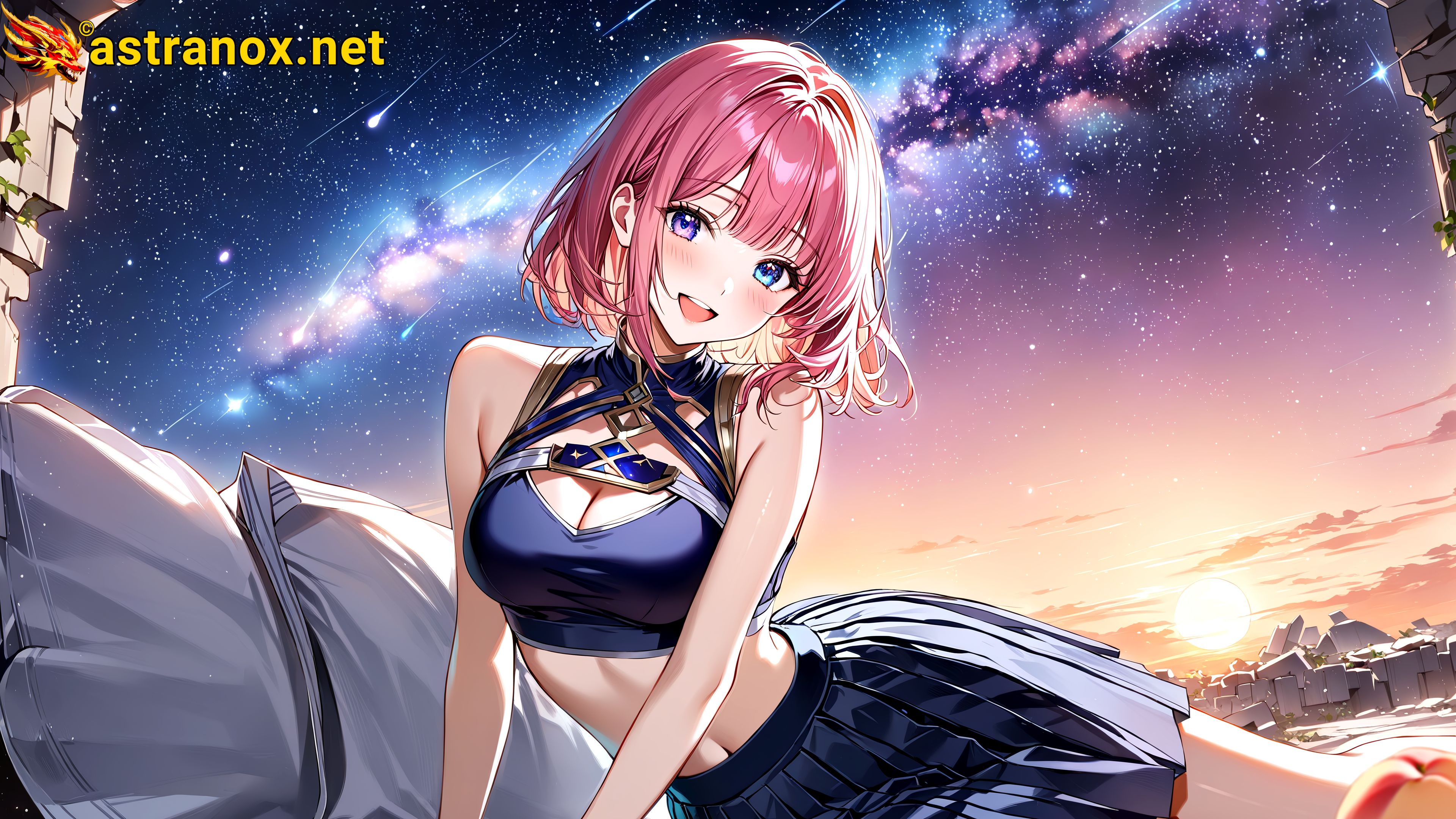 Amazing Young Female at - Download Free 4K Wallpaper Fantasy wallpaper with Eyes and Hair.