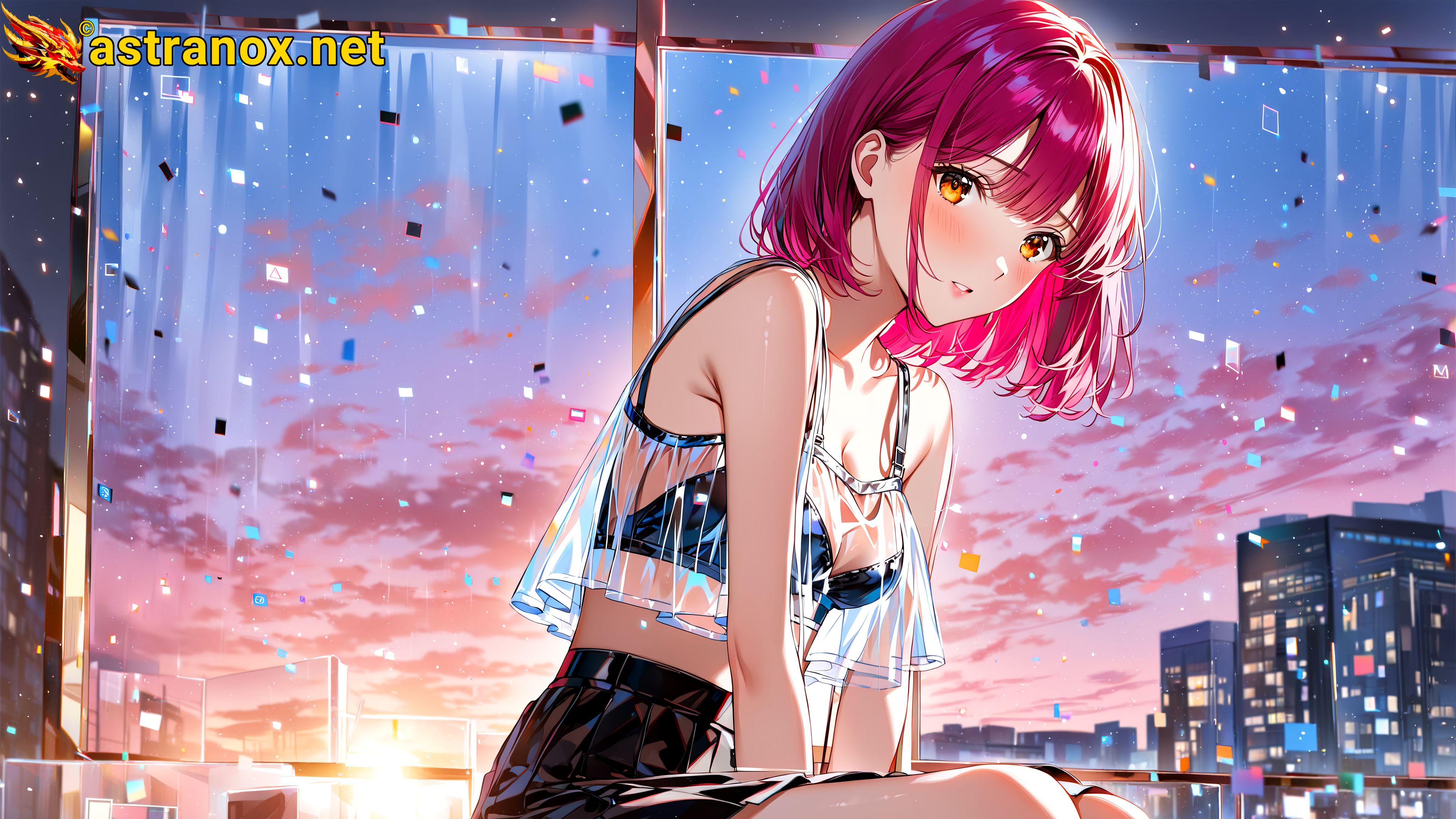 Amazing Young Female at - Download Free 4K Wallpaper Fantasy wallpaper with Eyes and Hair.