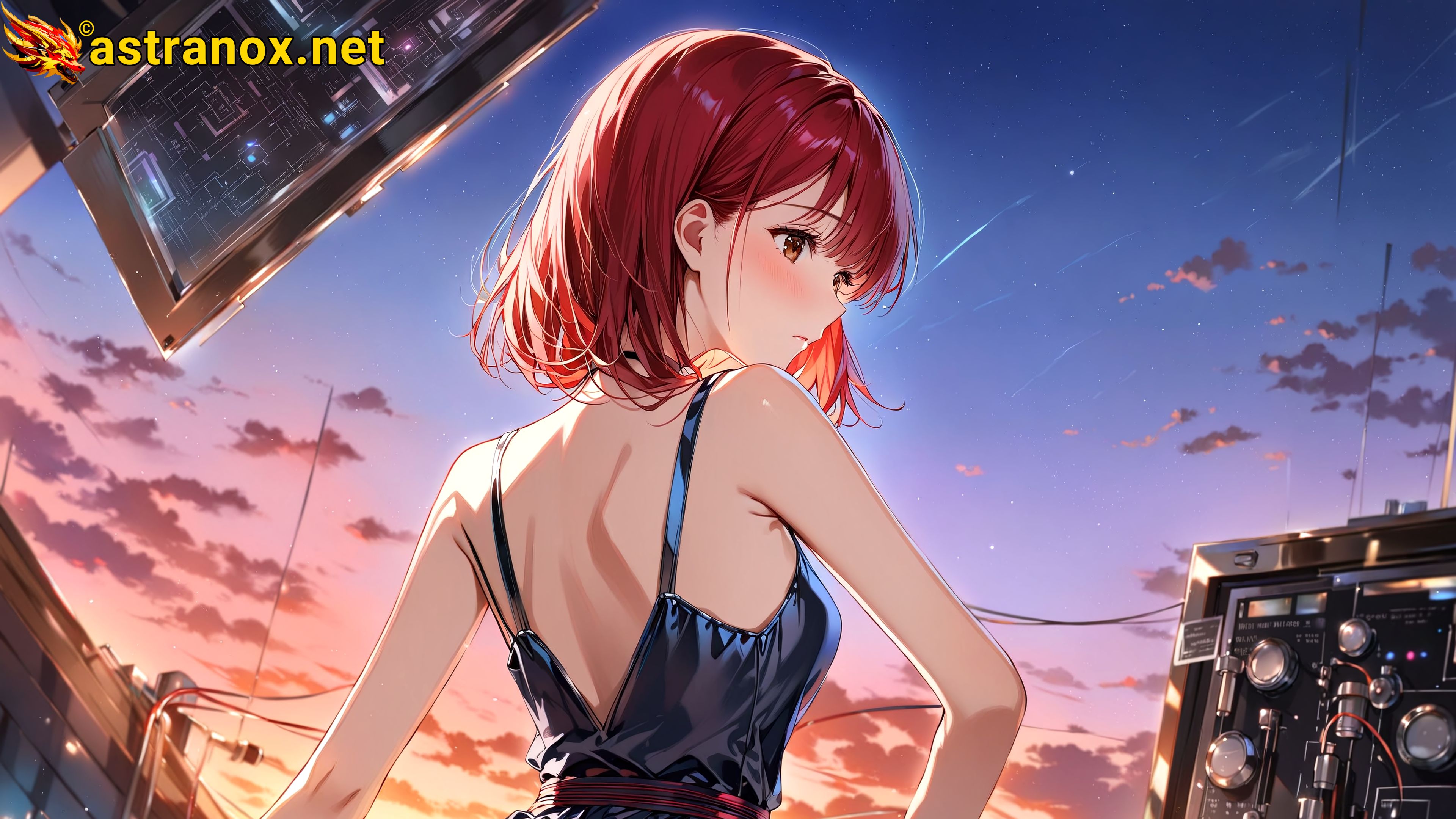 Amazing Young Female at - Download Free 4K Wallpaper Fantasy wallpaper with Eyes and Hair.