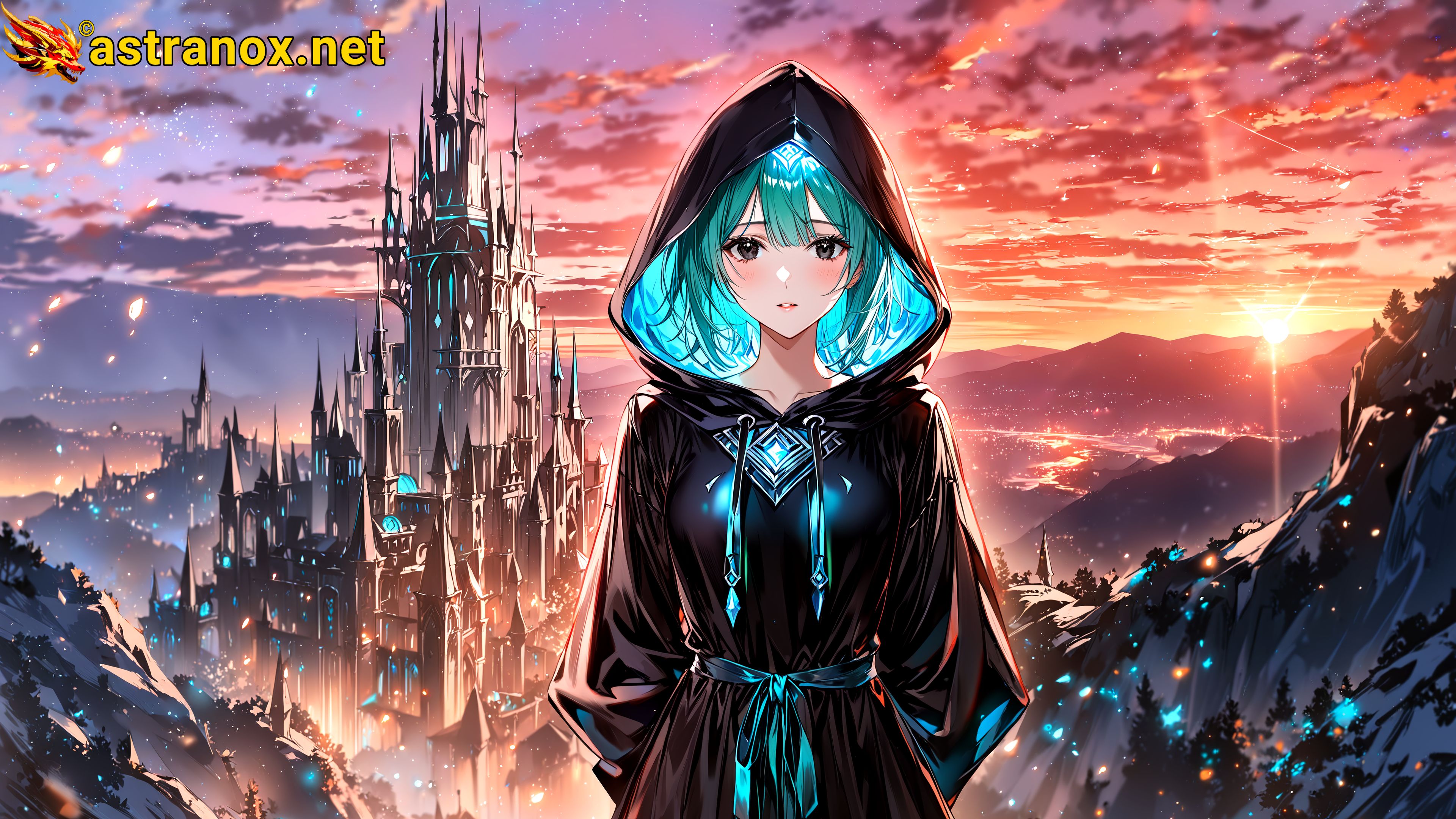 Amazing Young Female at - Download Free 4K Wallpaper Fantasy wallpaper with Eyes and Hair.