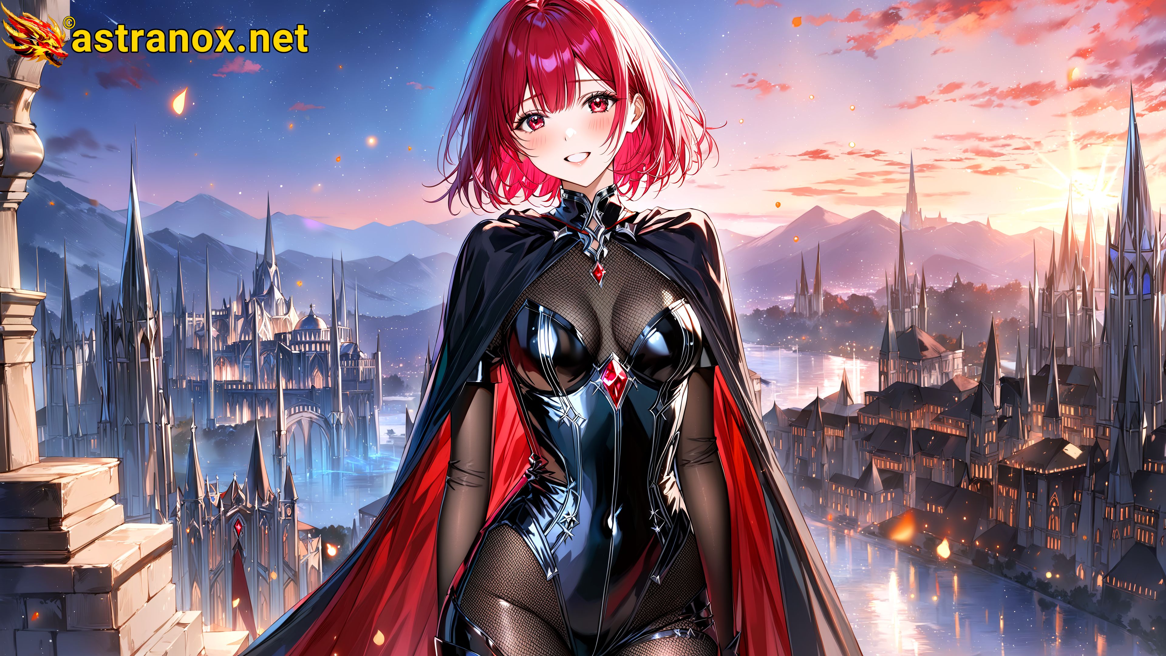 Amazing Young Female at - Download Free 4K Wallpaper Fantasy wallpaper with Eyes and Hair.