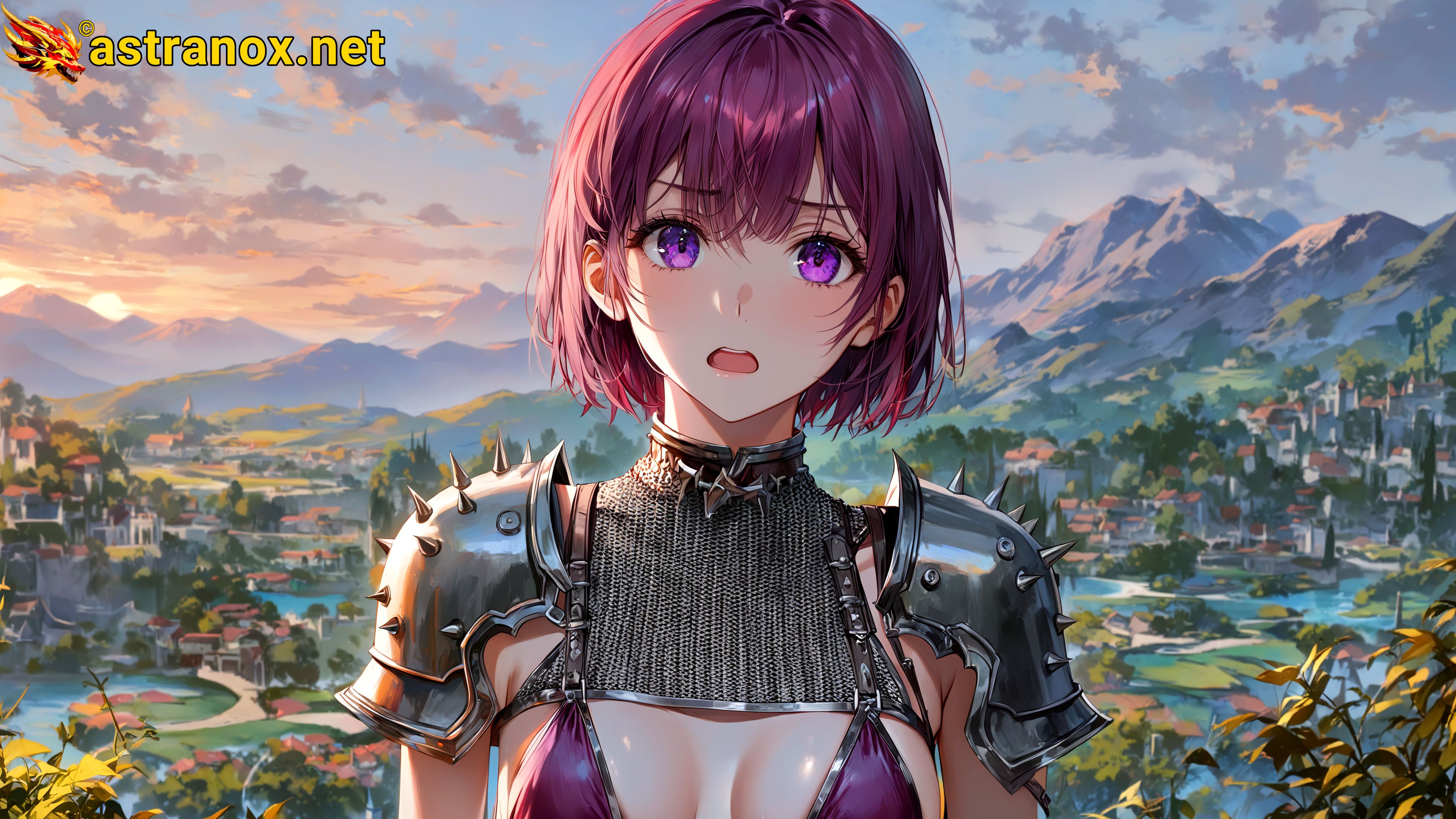 Amazing Young Female at - Download Free 4K Wallpaper Fantasy wallpaper with Eyes and Hair.