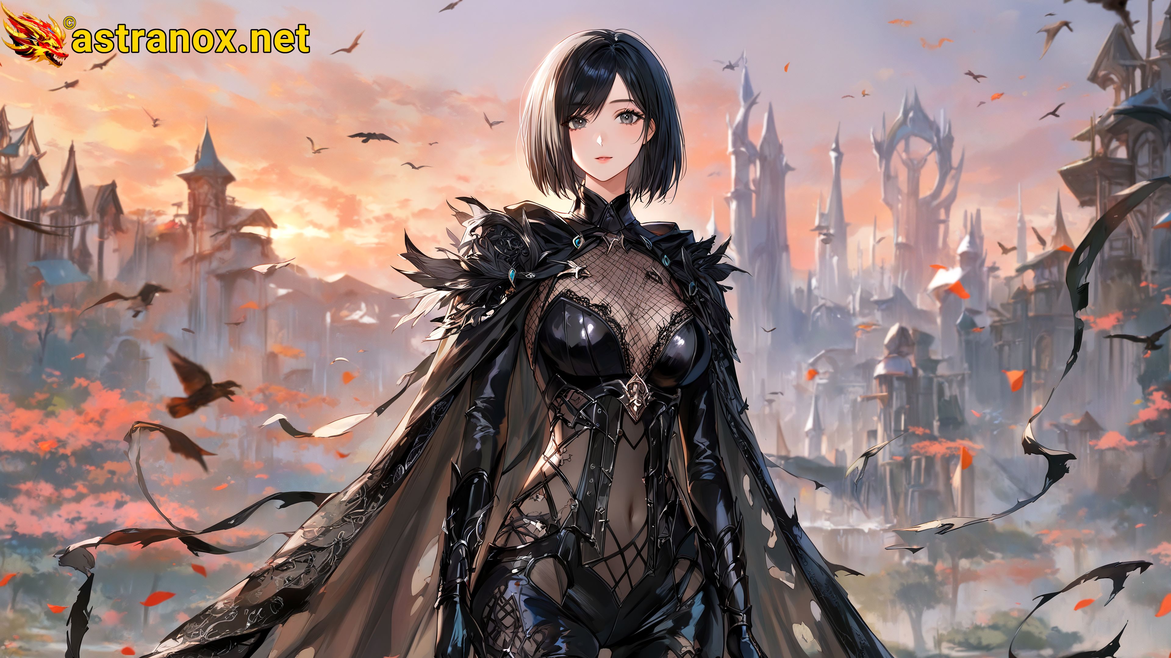 Amazing Young Female at - Download Free 4K Wallpaper Fantasy wallpaper with Eyes and Hair.