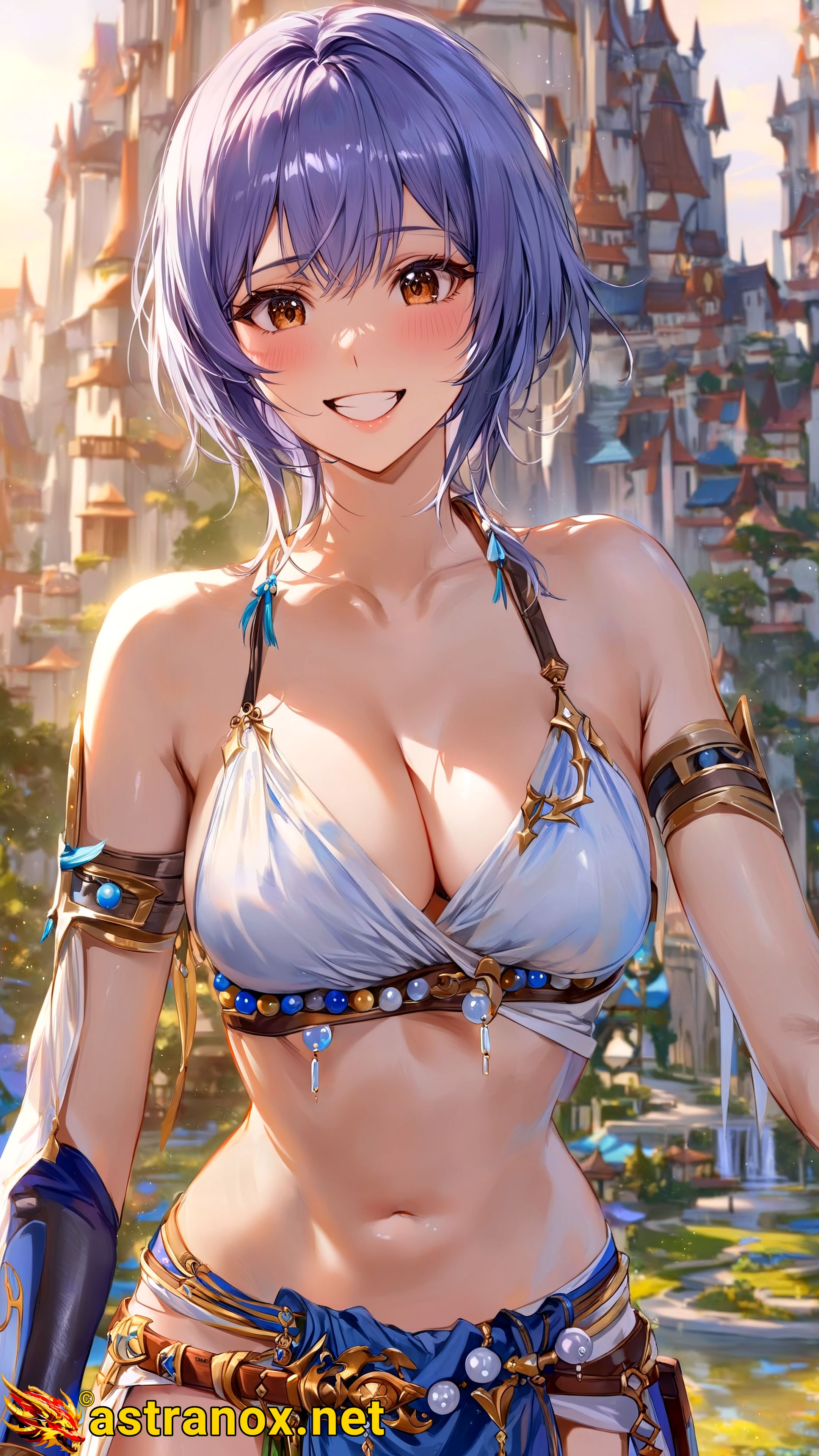 Amazing Young Female at - Download Free 4K Wallpaper Fantasy wallpaper with Eyes and Hair.