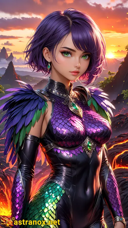 Amazing Young Female  at  - Download Free 4K Wallpaper Fantasy wallpaper with  Eyes and  Hair.