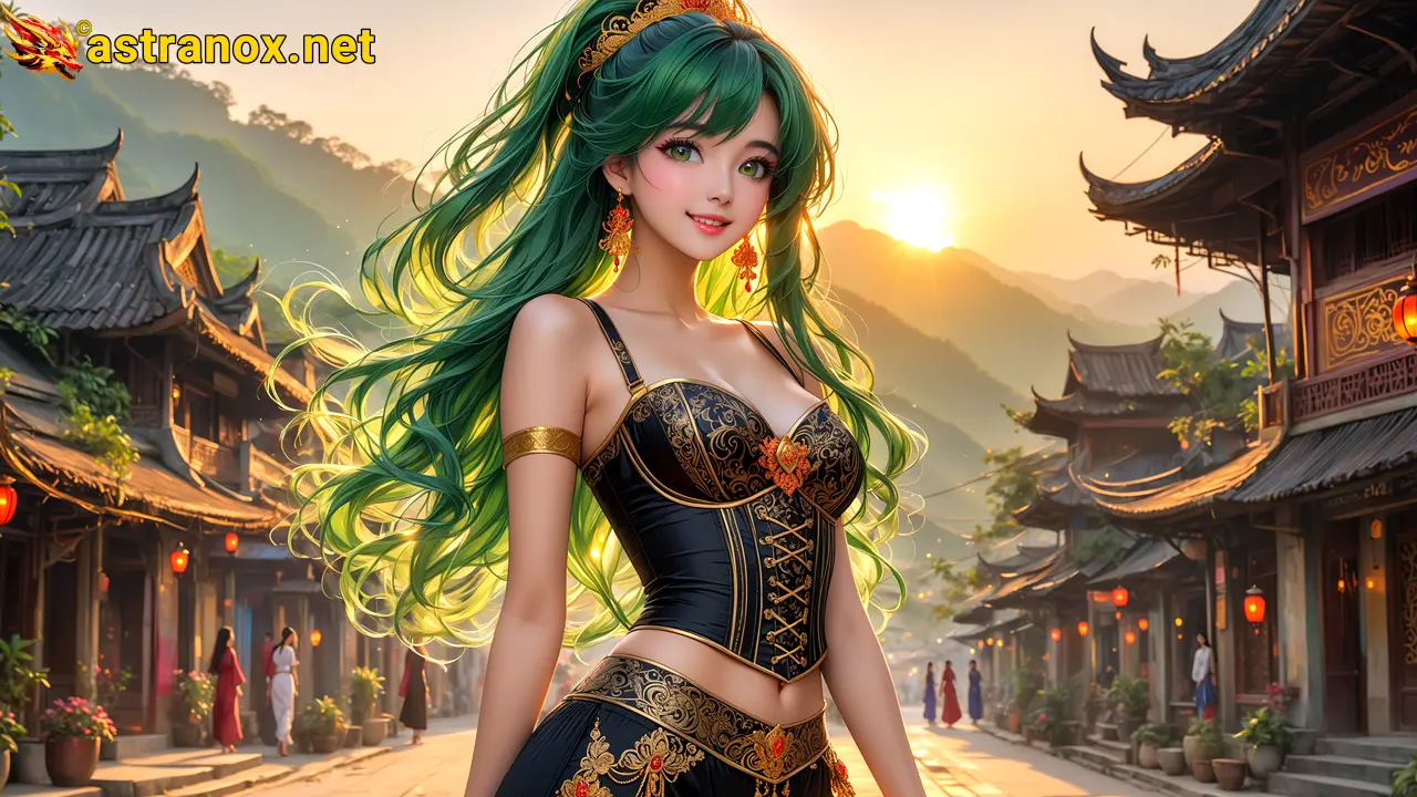 Amazing Young Female at - Download Free 4K Wallpaper Fantasy wallpaper with Eyes and Hair.