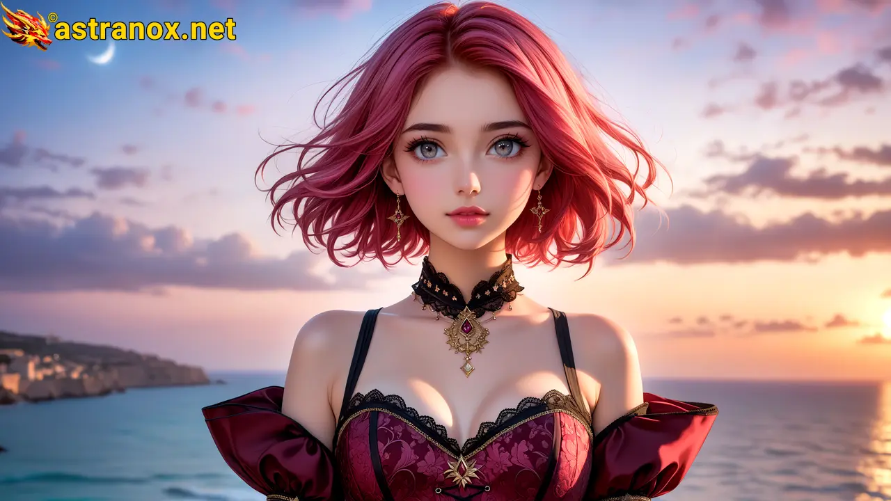 Amazing Young Female at - Download Free 4K Wallpaper Fantasy wallpaper with Eyes and Hair.