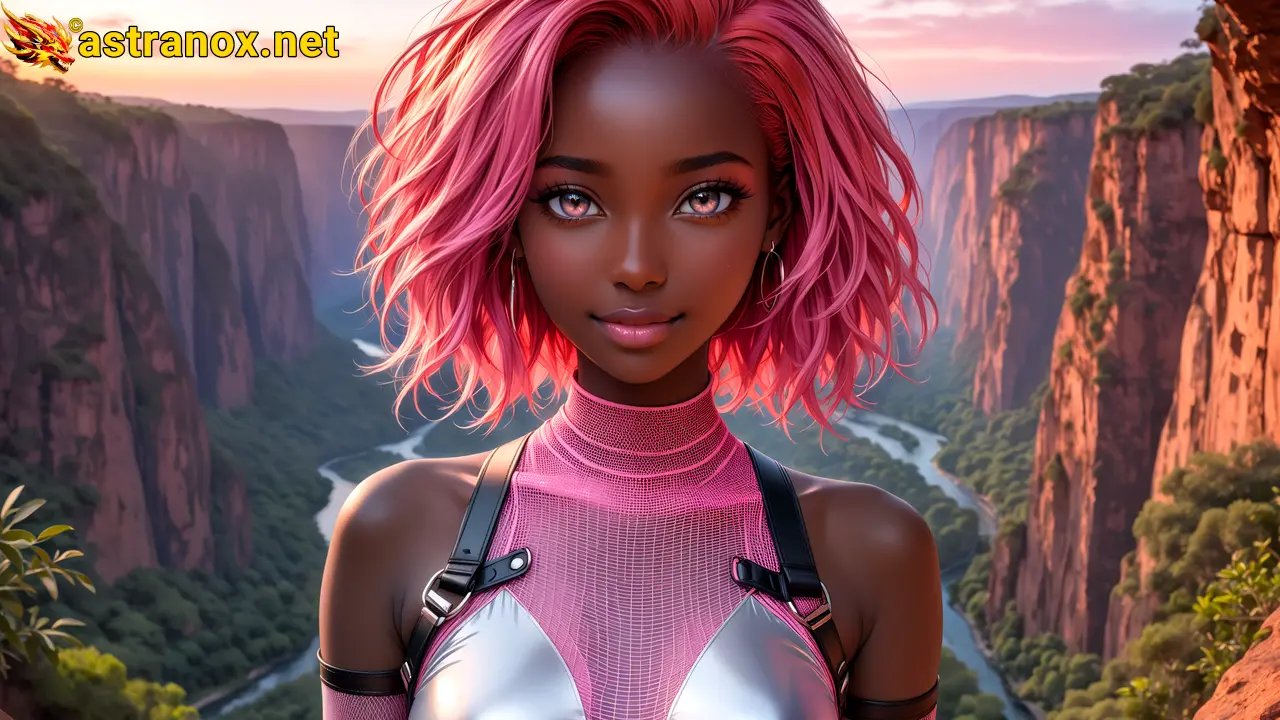Amazing Young Female at - Download Free 4K Wallpaper Fantasy wallpaper with Eyes and Hair.