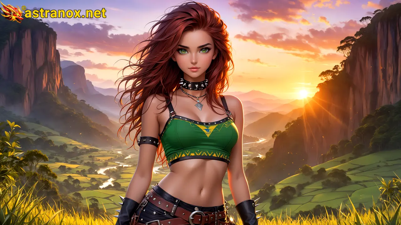 Amazing Young Female at - Download Free 4K Wallpaper Fantasy wallpaper with Eyes and Hair.