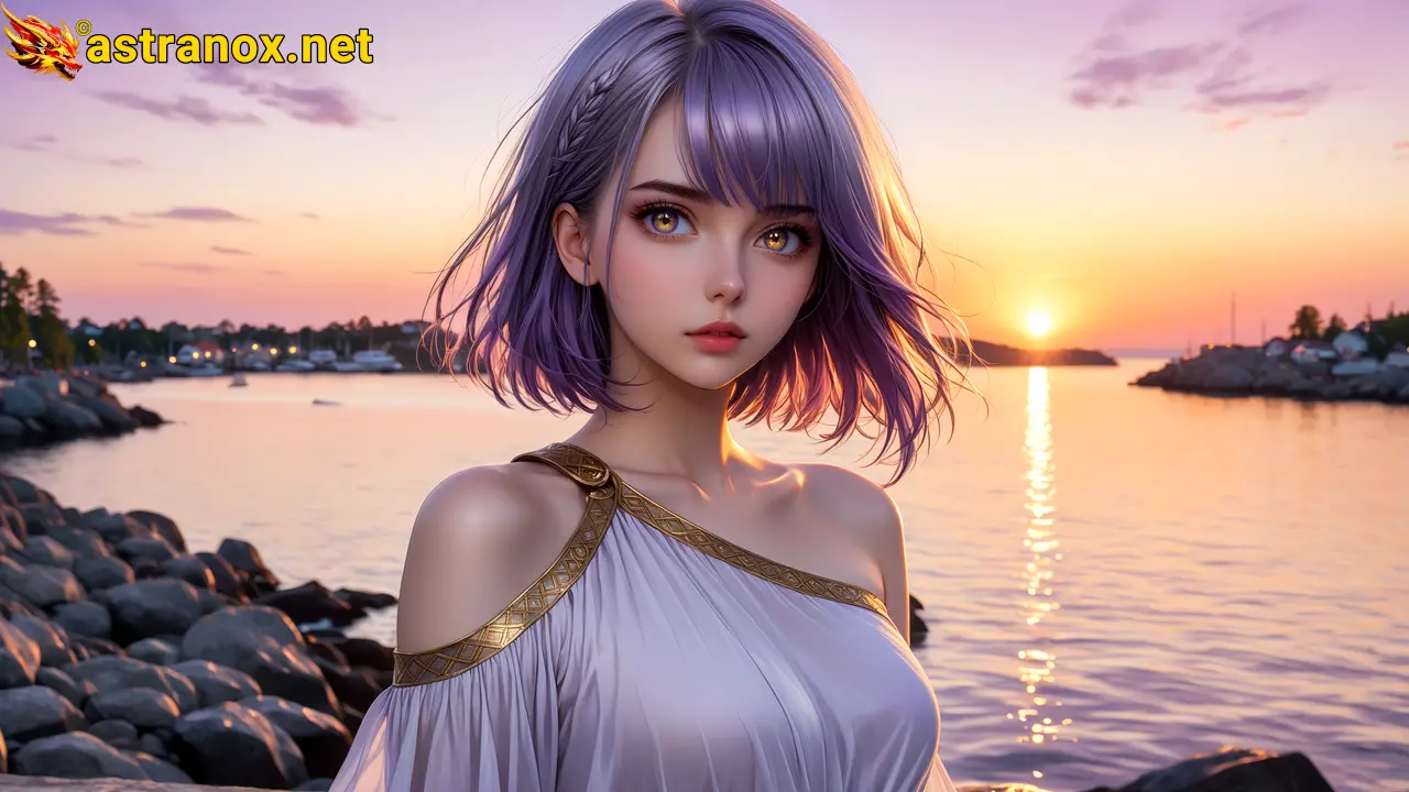 Amazing Young Female at - Download Free 4K Wallpaper Fantasy wallpaper with Eyes and Hair.