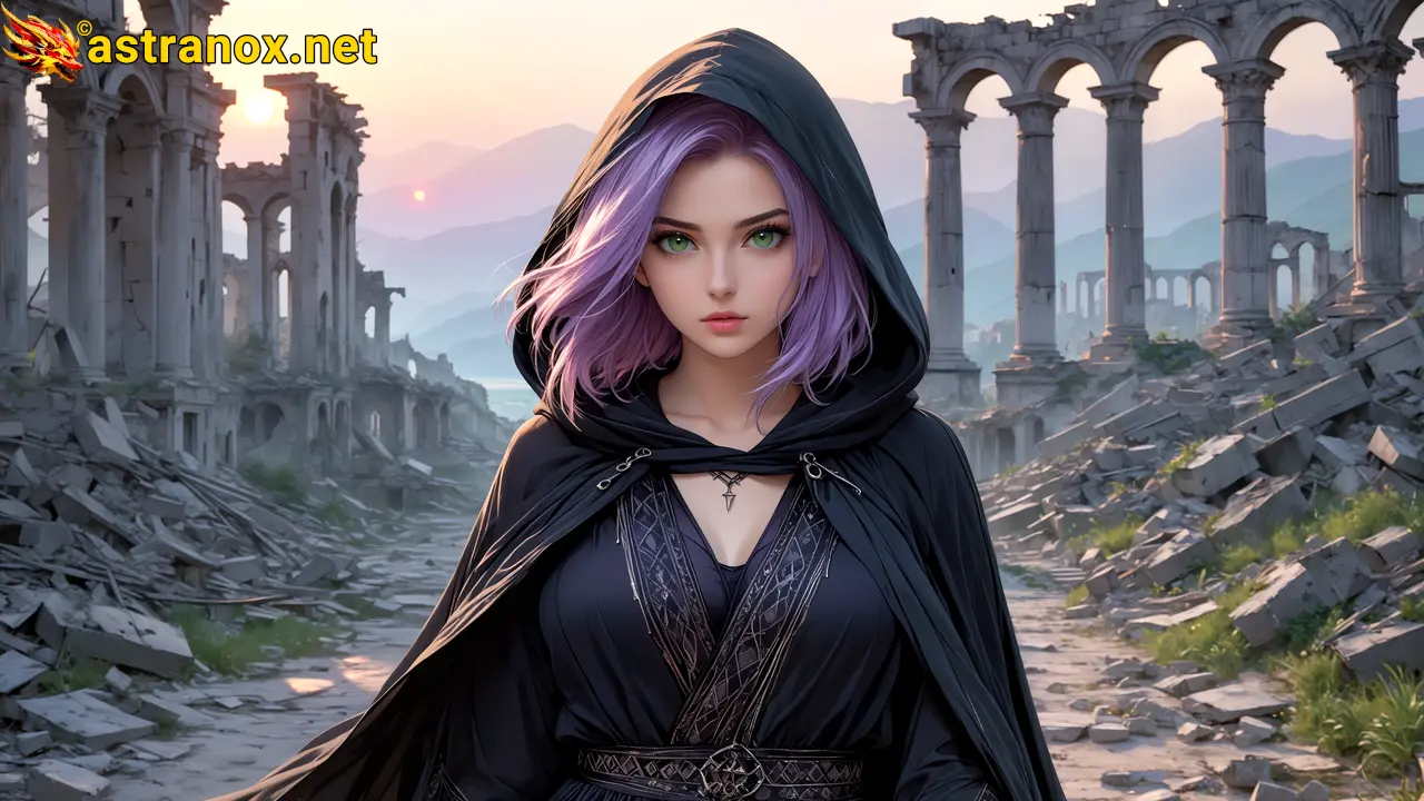 Amazing Young Female at - Download Free 4K Wallpaper Fantasy wallpaper with Eyes and Hair.