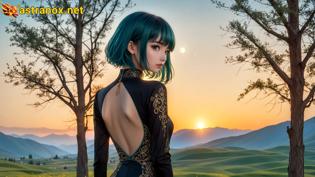 Amazing Young Female at - Download Free 4K Wallpaper Fantasy wallpaper with Eyes and Hair.