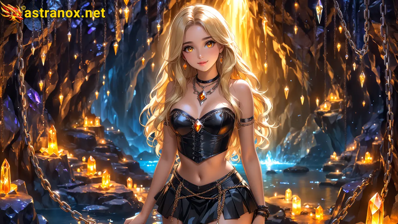 Amazing Young Female at - Download Free 4K Wallpaper Fantasy wallpaper with Eyes and Hair.