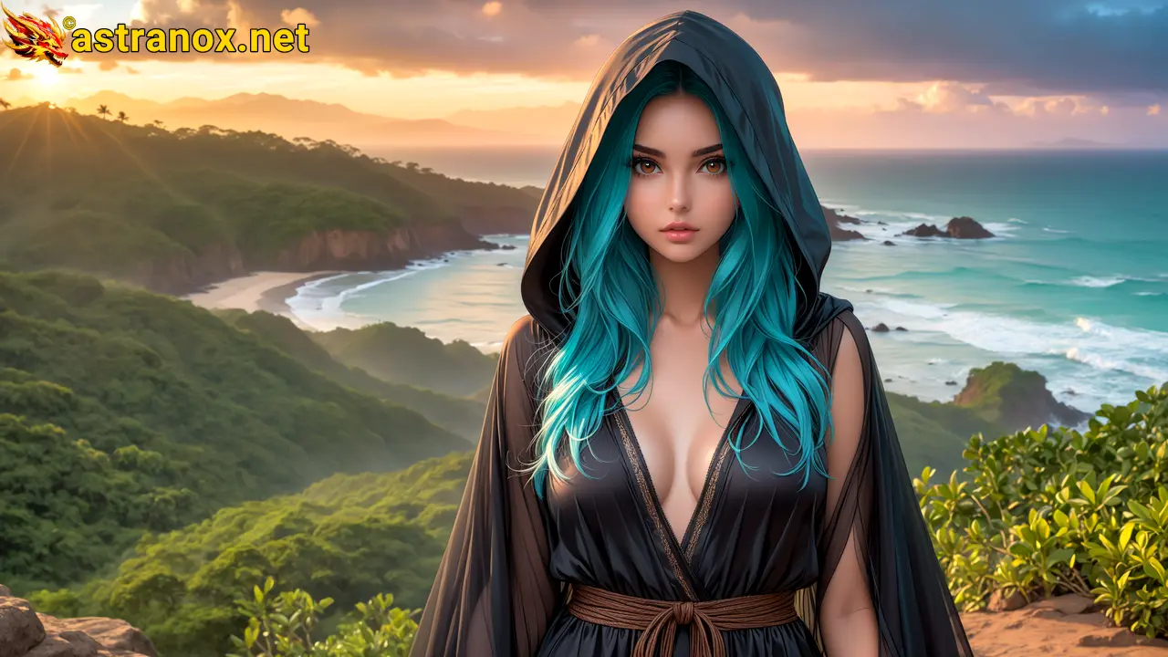 Amazing Young Female at - Download Free 4K Wallpaper Fantasy wallpaper with Eyes and Hair.