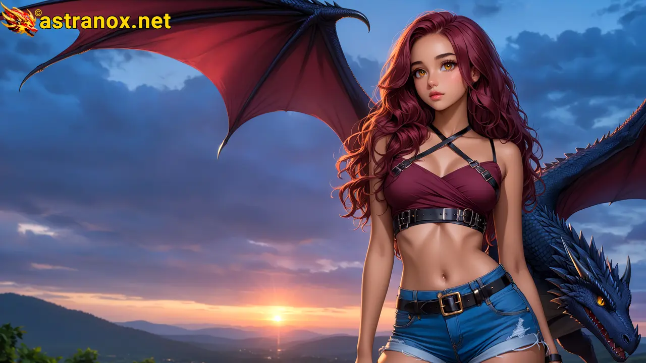Amazing Young Female at - Download Free 4K Wallpaper Fantasy wallpaper with Eyes and Hair.