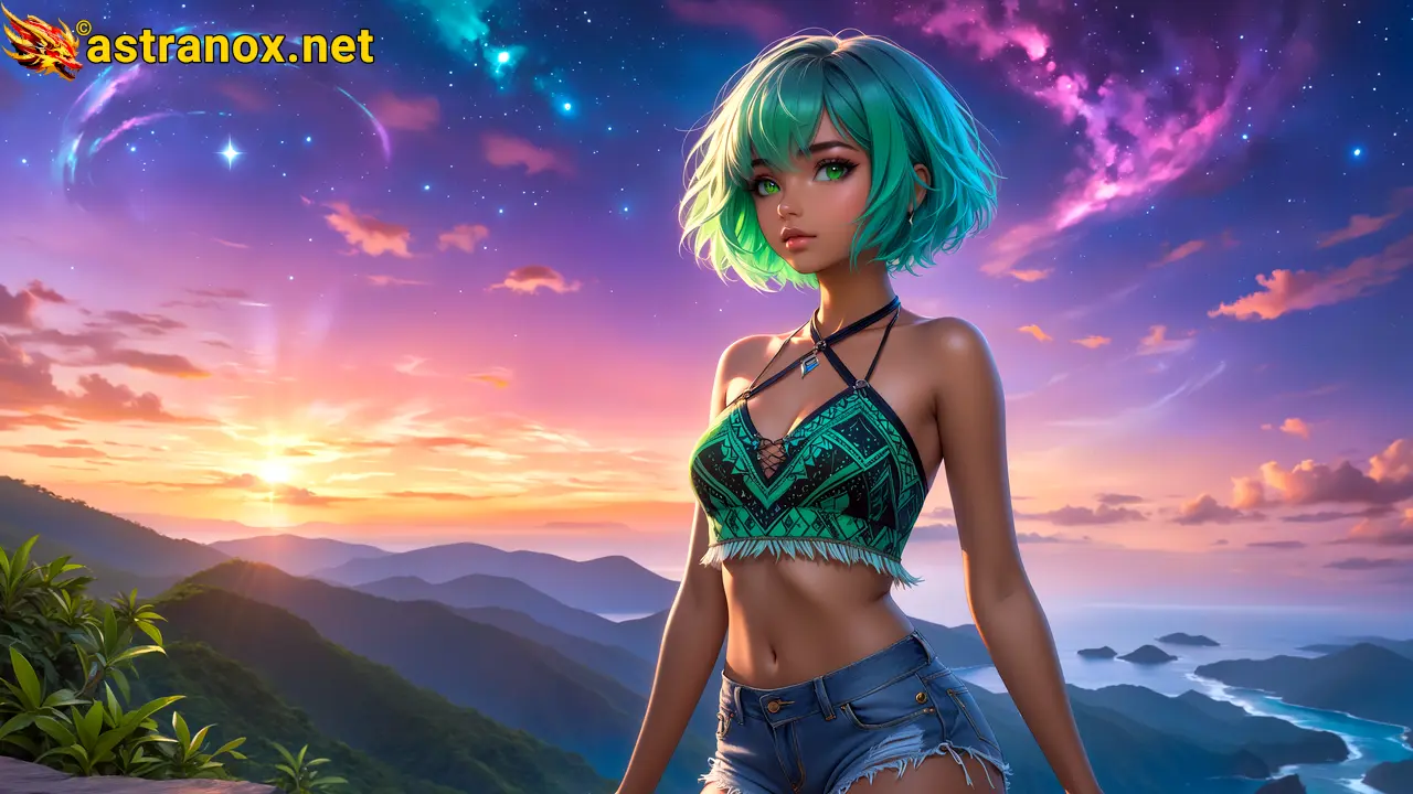 Amazing Young Female at - Download Free 4K Wallpaper Fantasy wallpaper with Eyes and Hair.