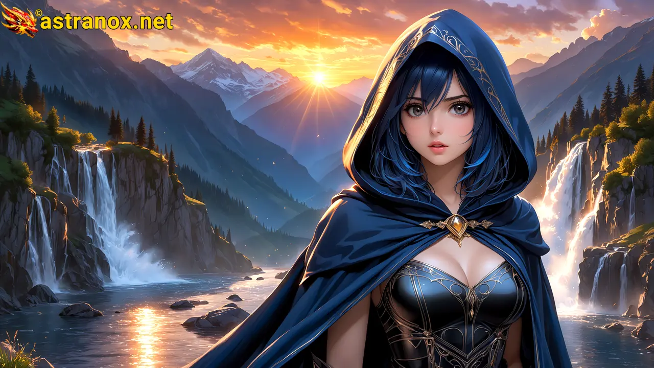 Amazing Young Female at - Download Free 4K Wallpaper Fantasy wallpaper with Eyes and Hair.