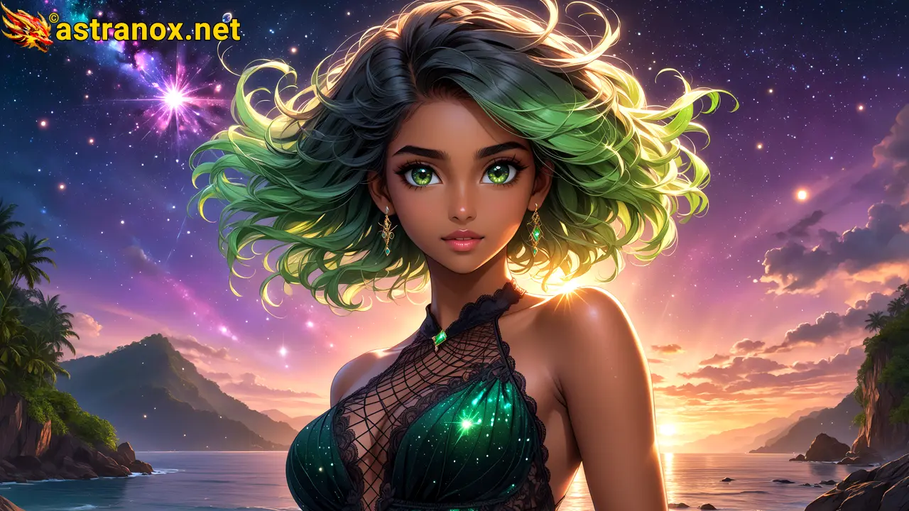 Amazing Young Female at - Download Free 4K Wallpaper Fantasy wallpaper with Eyes and Hair.