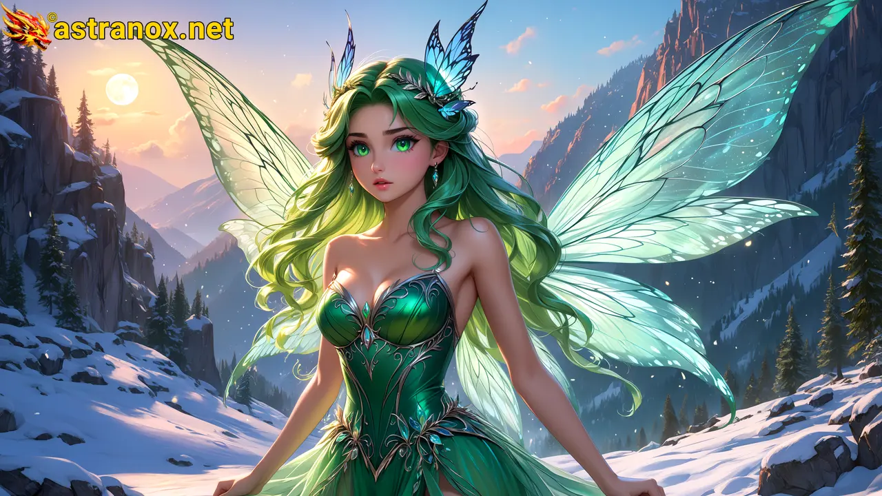 Amazing Young Female at - Download Free 4K Wallpaper Fantasy wallpaper with Eyes and Hair.