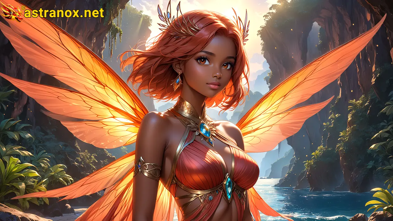 Amazing Young Female at - Download Free 4K Wallpaper Fantasy wallpaper with Eyes and Hair.