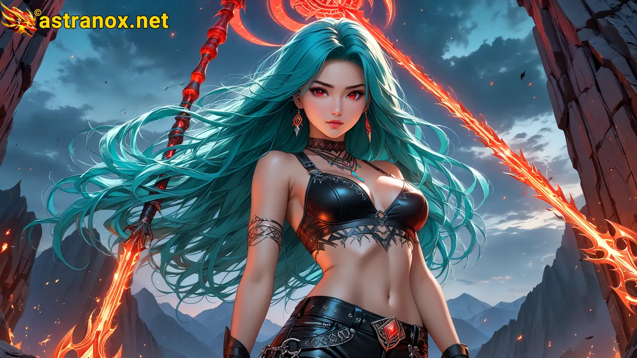 Amazing Young Female at - Download Free 4K Wallpaper Fantasy wallpaper with Eyes and Hair.