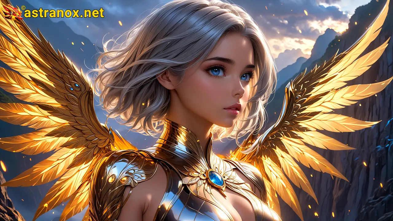 Amazing Young Female at - Download Free 4K Wallpaper Fantasy wallpaper with Eyes and Hair.