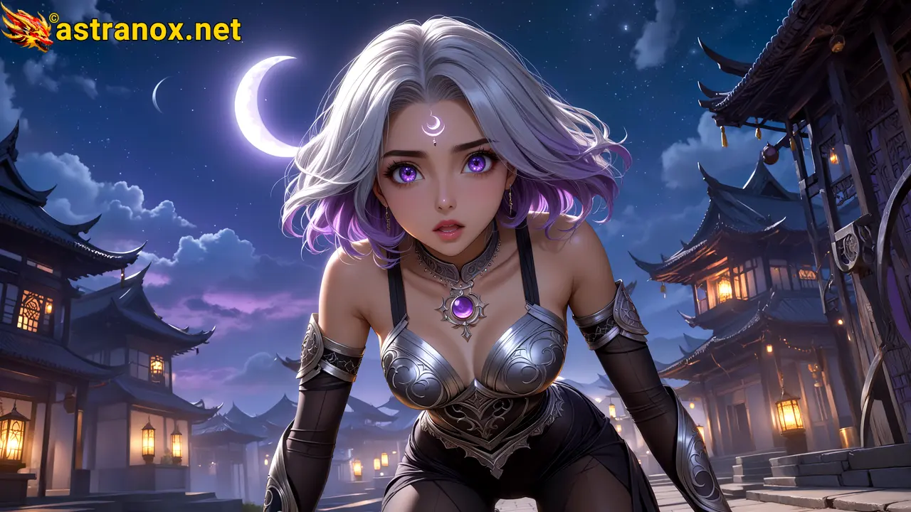 Amazing Young Female at - Download Free 4K Wallpaper Fantasy wallpaper with Eyes and Hair.