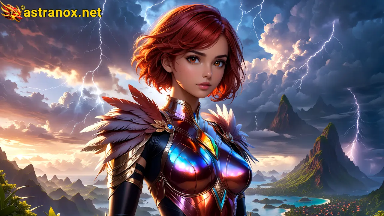 Amazing Young Female at - Download Free 4K Wallpaper Fantasy wallpaper with Eyes and Hair.