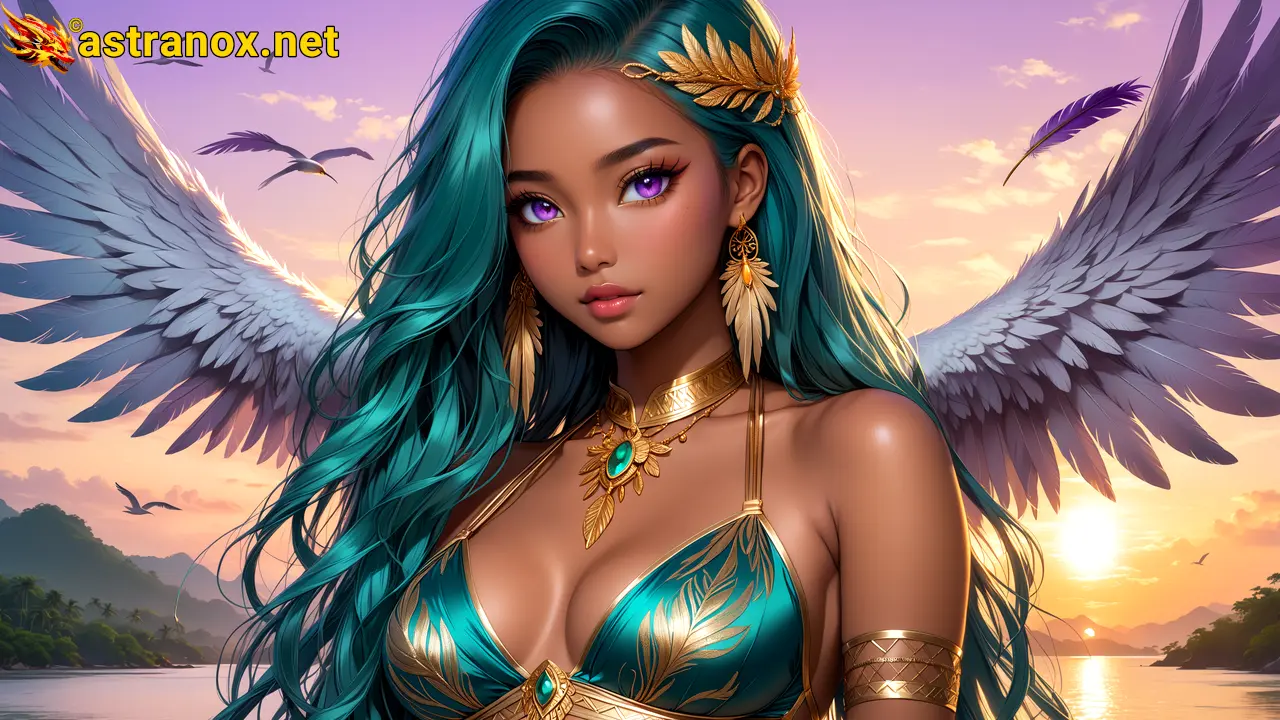Amazing Young Female at - Download Free 4K Wallpaper Fantasy wallpaper with Eyes and Hair.