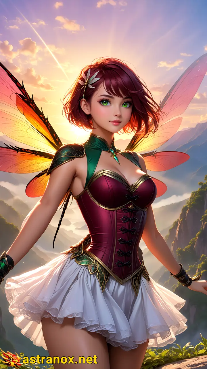 Amazing Young Female at - Download Free 4K Wallpaper Fantasy wallpaper with Eyes and Hair.