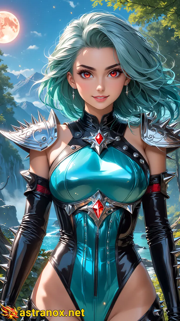 Amazing Young Female at - Download Free 4K Wallpaper Fantasy wallpaper with Eyes and Hair.