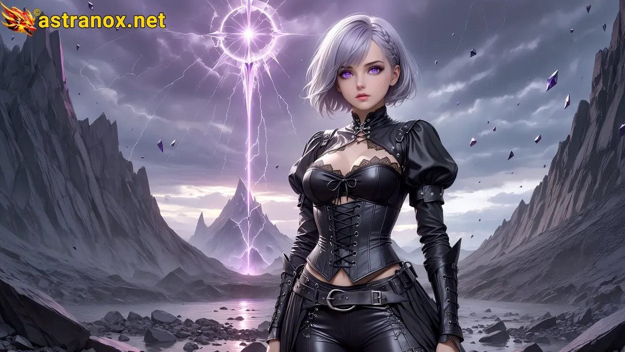 Amazing Young Female at - Download Free 4K Wallpaper Fantasy wallpaper with Eyes and Hair.
