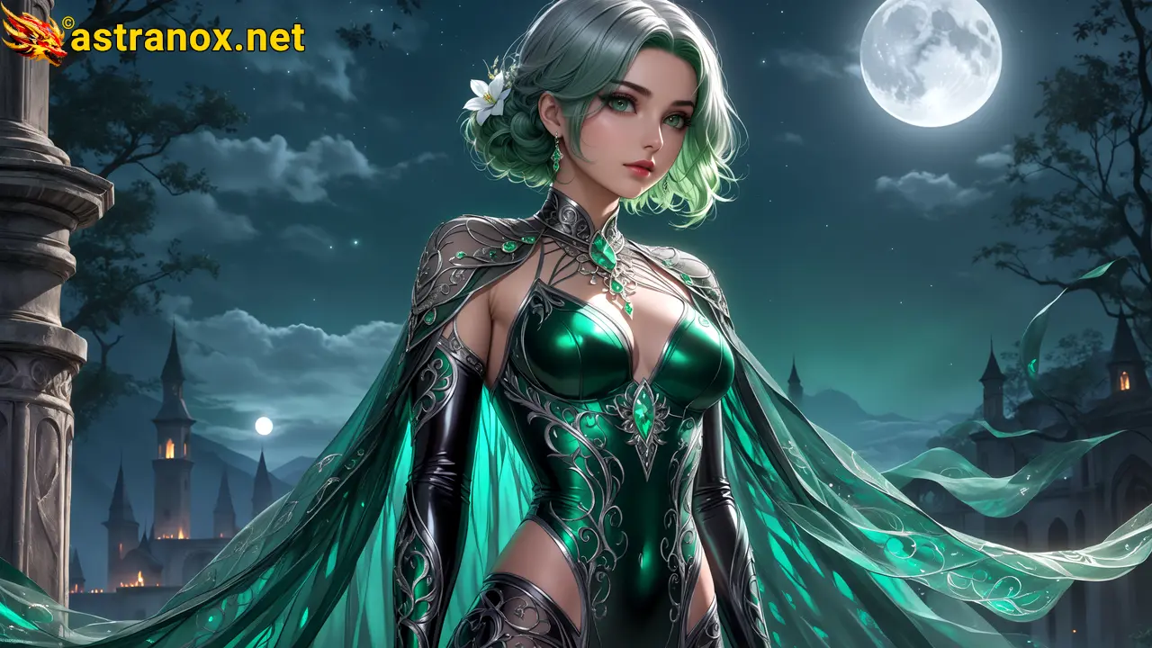 Amazing Young Female at - Download Free 4K Wallpaper Fantasy wallpaper with Eyes and Hair.