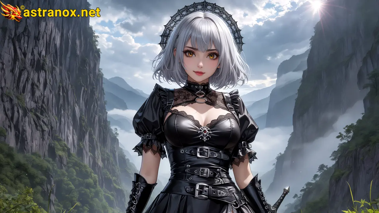 Amazing Young Female at - Download Free 4K Wallpaper Fantasy wallpaper with Eyes and Hair.