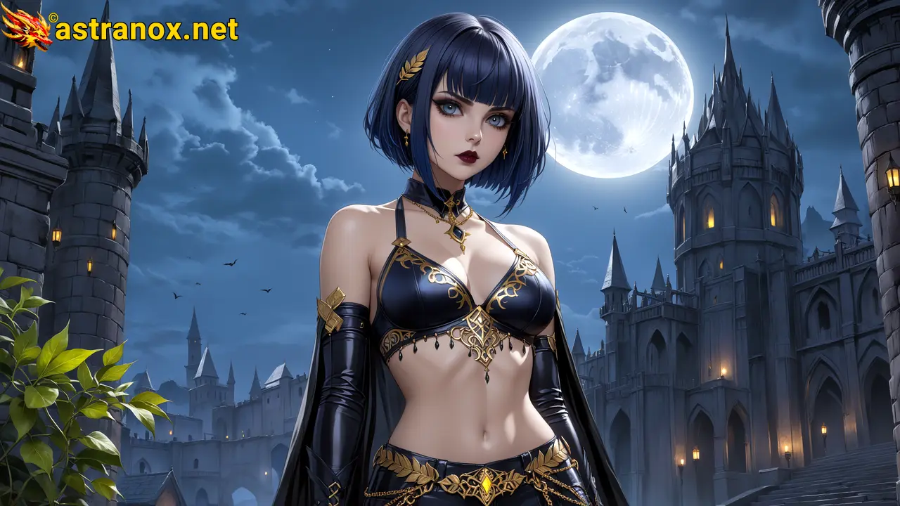 Amazing Young Female at - Download Free 4K Wallpaper Fantasy wallpaper with Eyes and Hair.