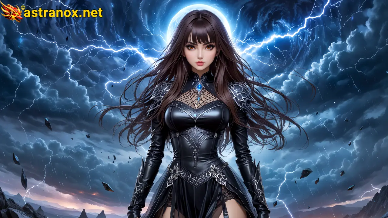 Amazing Young Female at - Download Free 4K Wallpaper Fantasy wallpaper with Eyes and Hair.