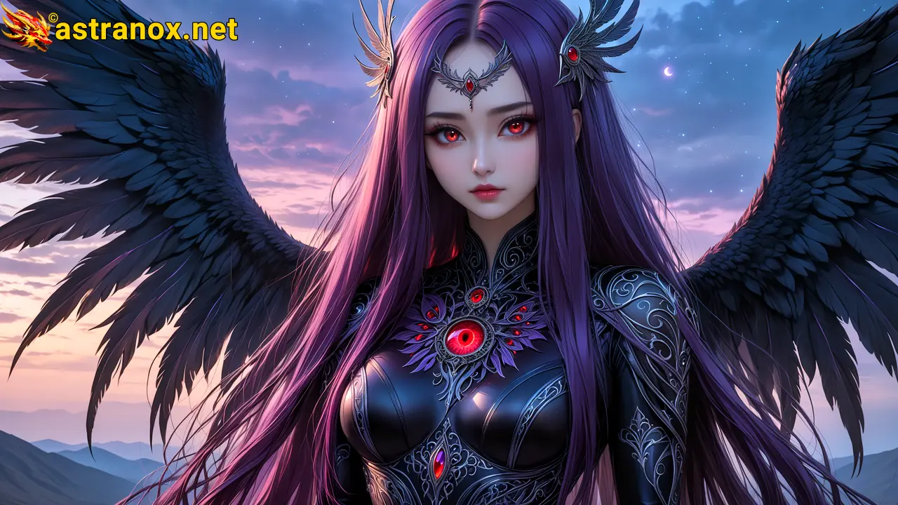 Amazing Young Female at - Download Free 4K Wallpaper Fantasy wallpaper with Eyes and Hair.